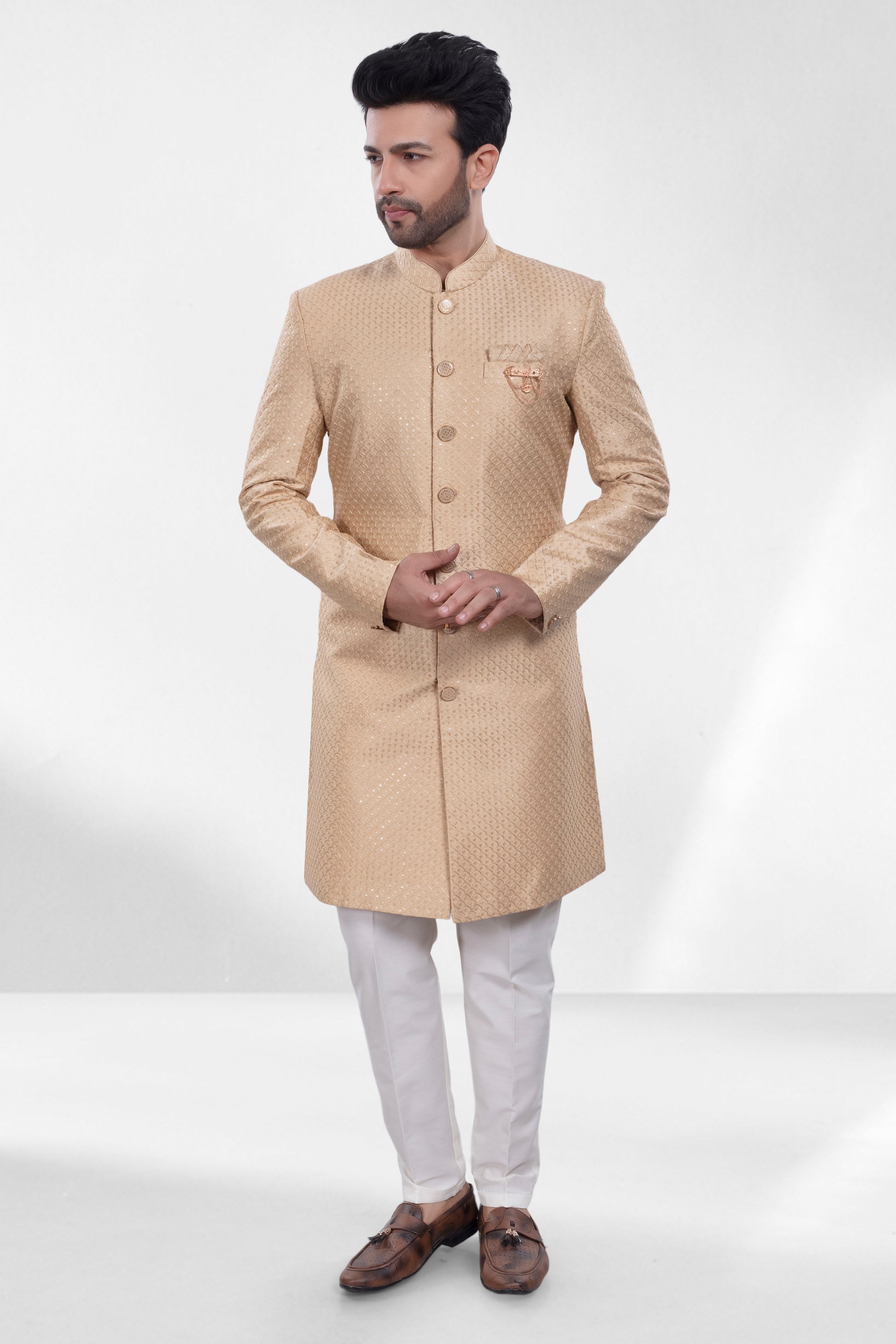 Mens Indowestern U020449
