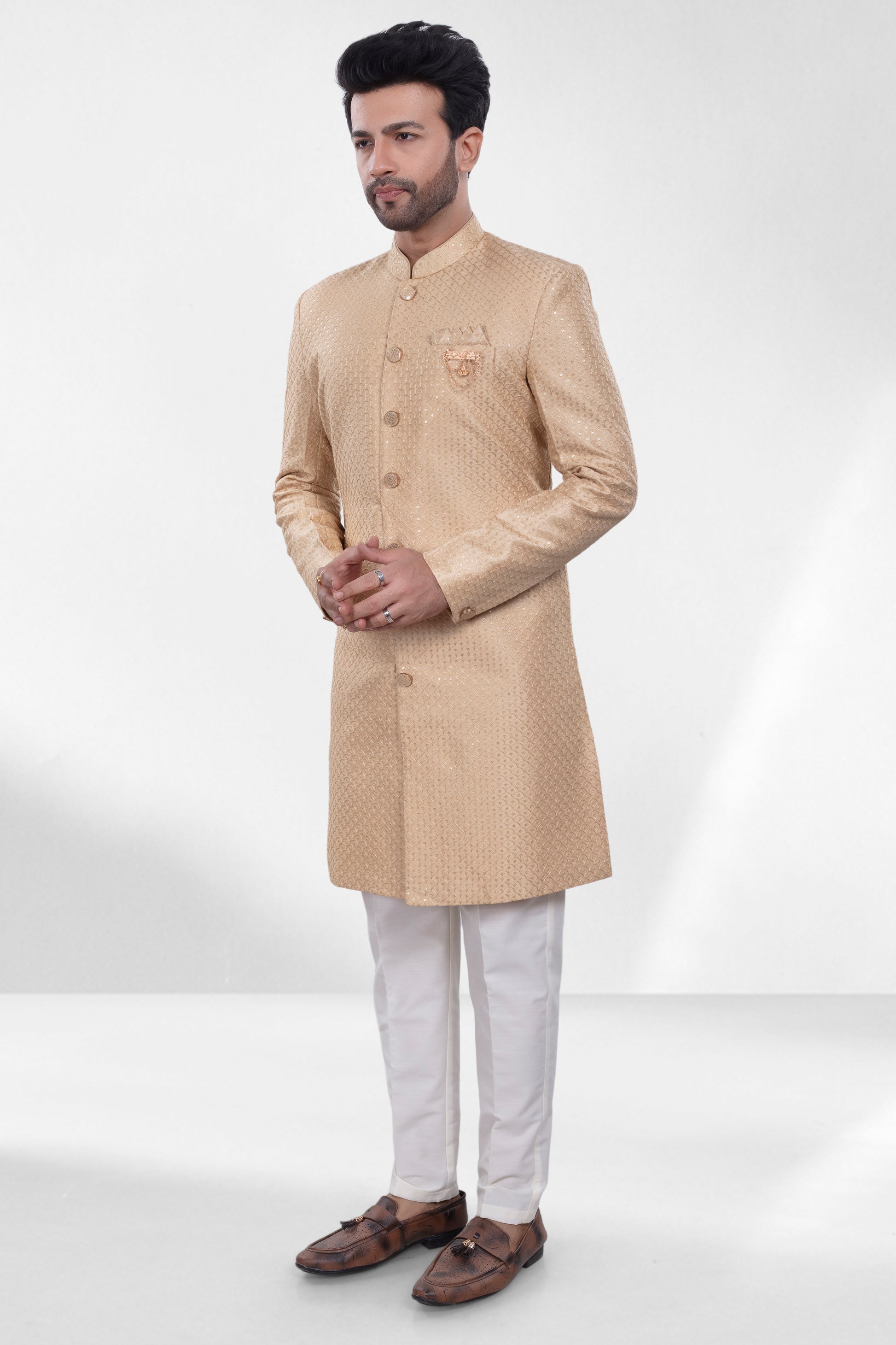 Mens Indowestern U020449