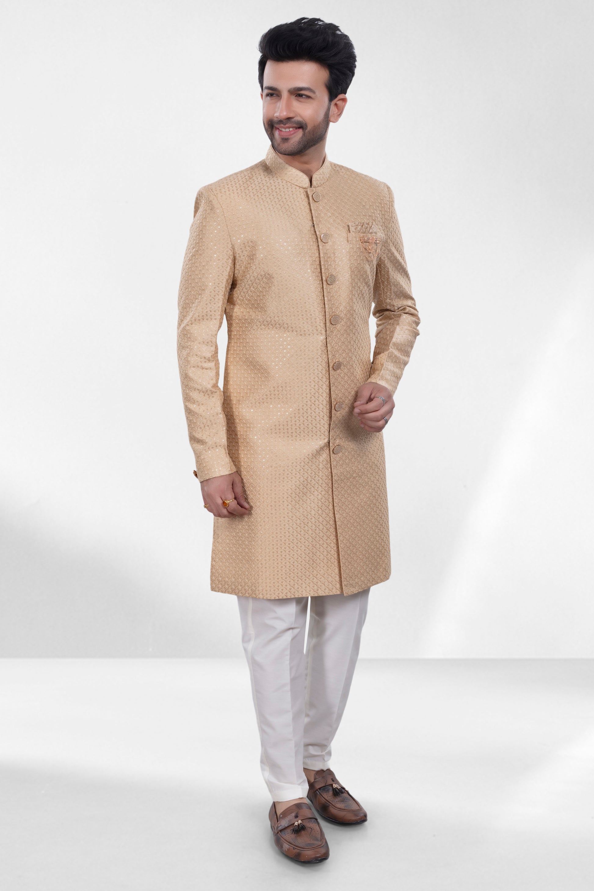Mens Indowestern U020449