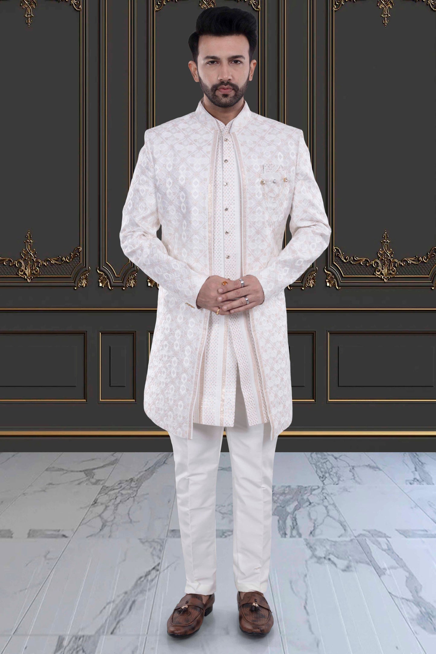 Mens Sherwani- S2-S372