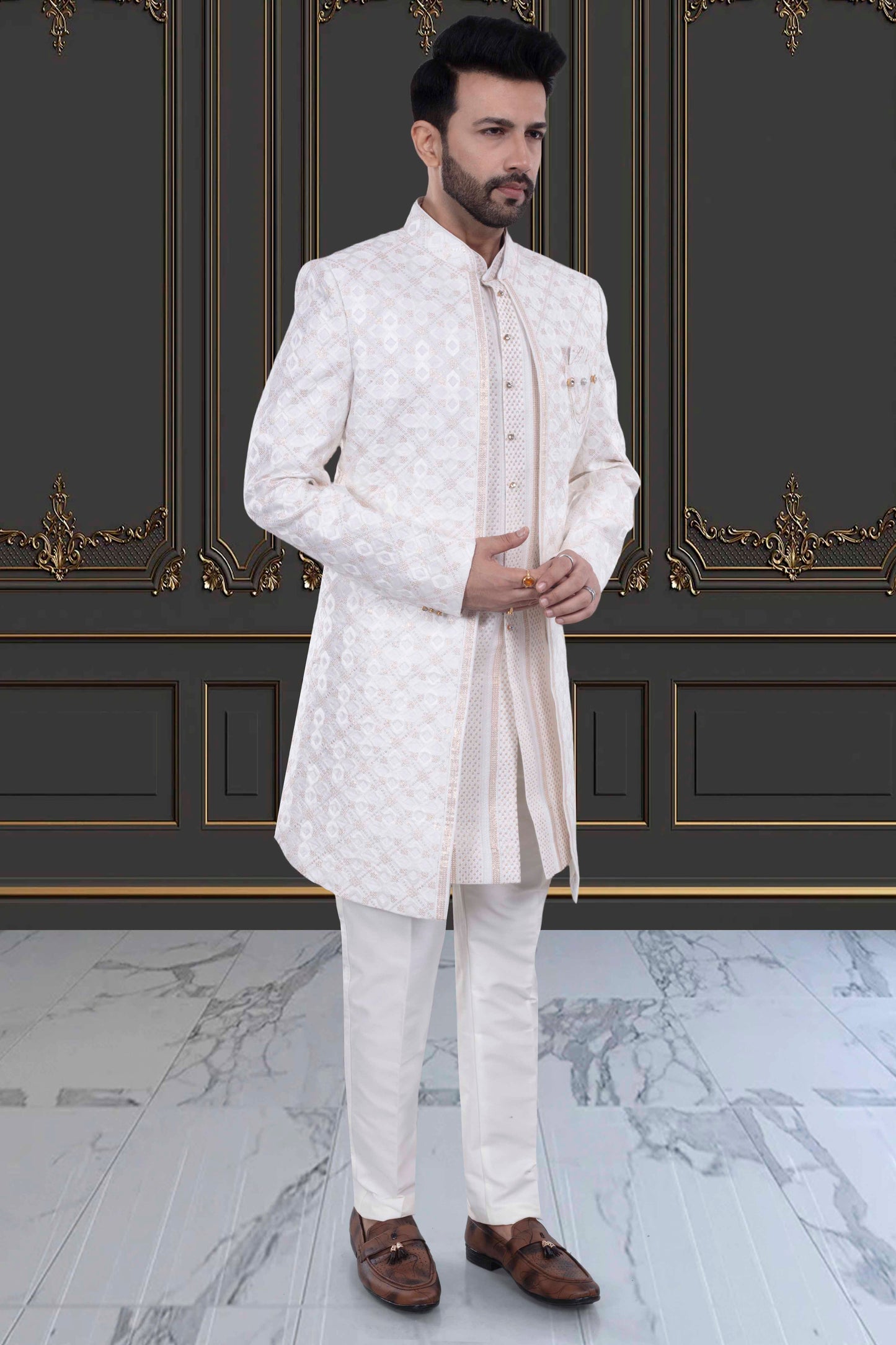 Mens Sherwani- S2-S372