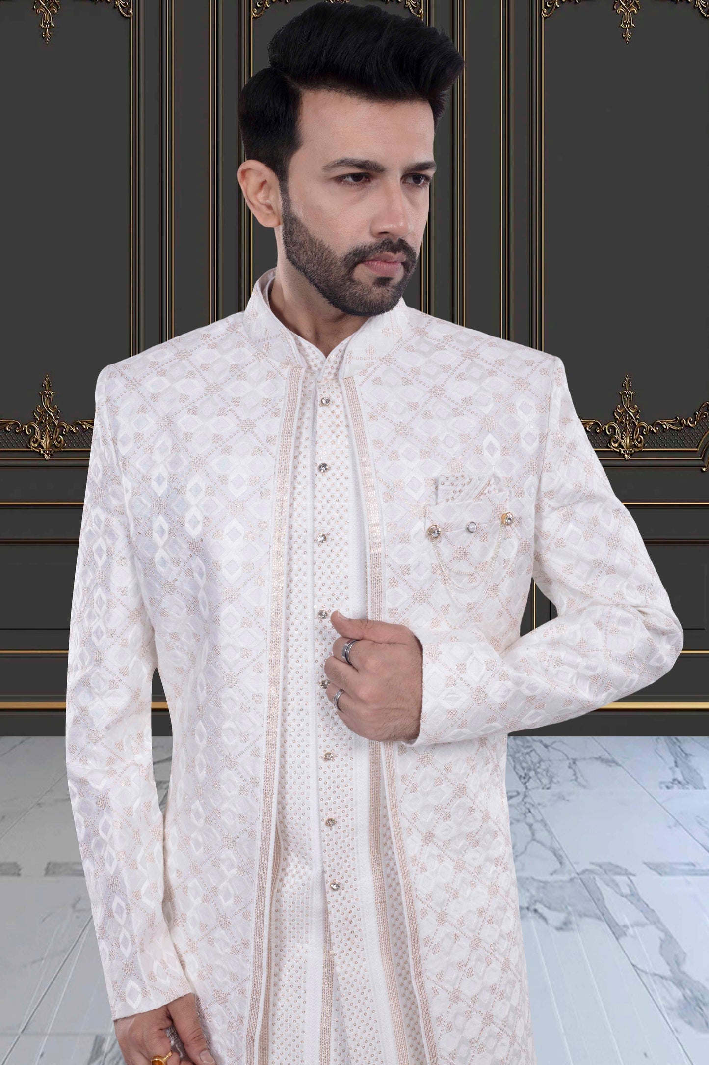 Mens Sherwani- S2-S372