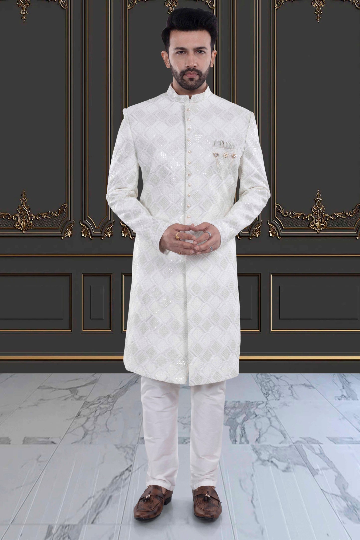 Mens Sherwani- S2-S378