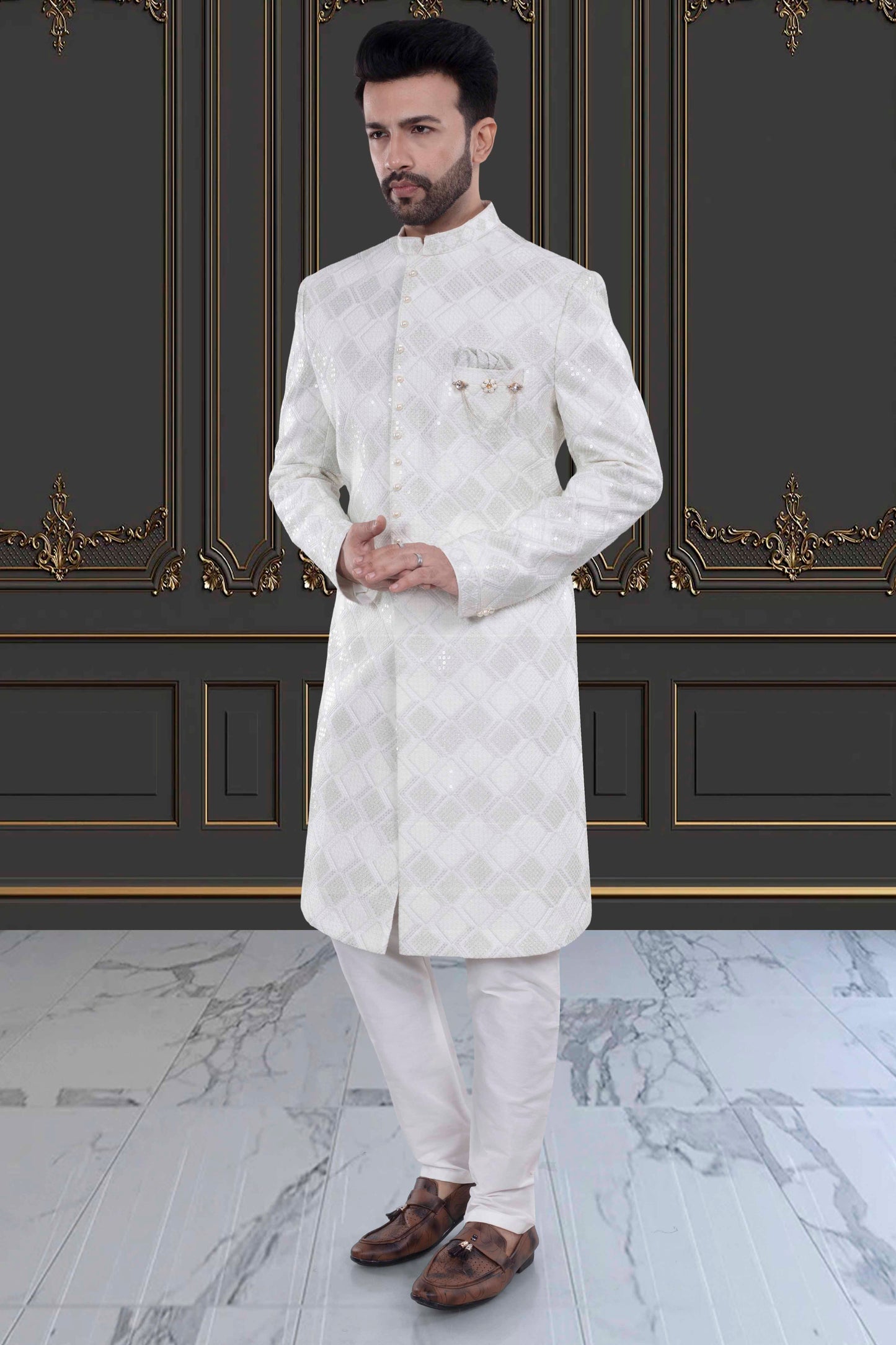 Mens Sherwani- S2-S378