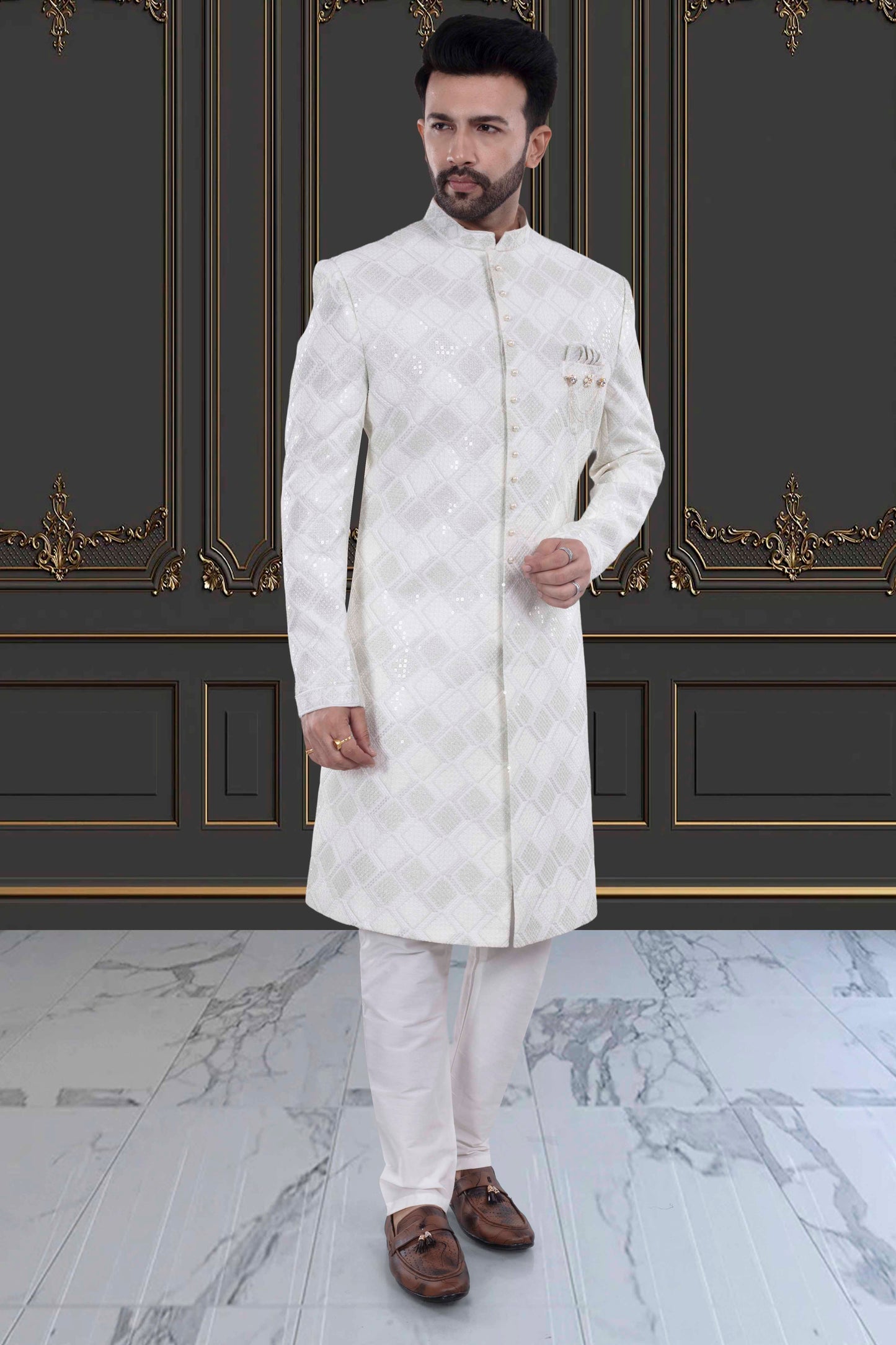 Mens Sherwani- S2-S378