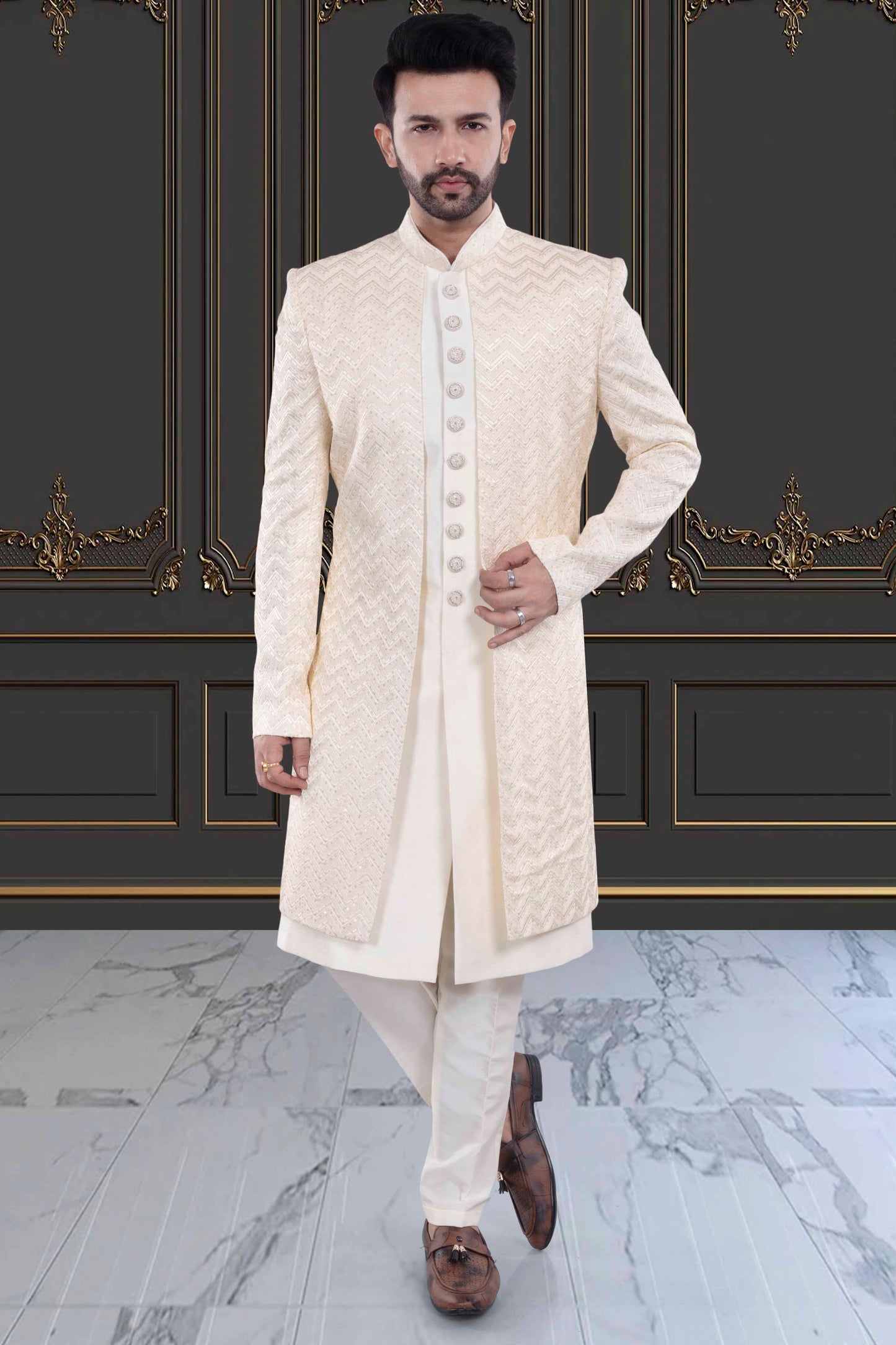 Mens Sherwani- V20-S47