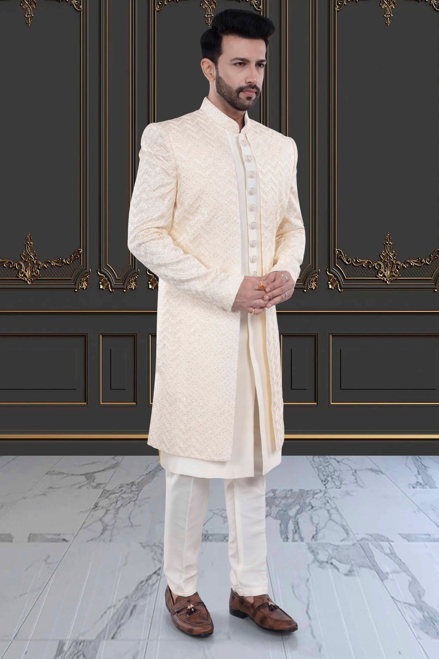 Mens Sherwani- V20-S47