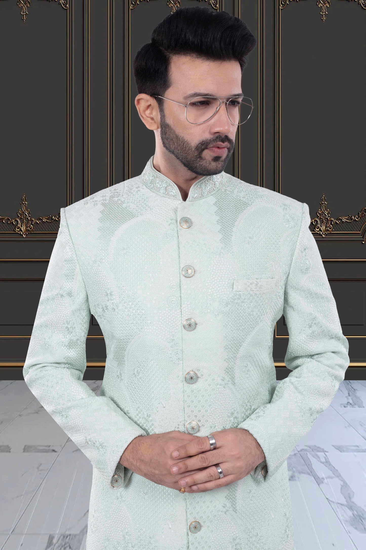 Mens Sherwani- R14-S85