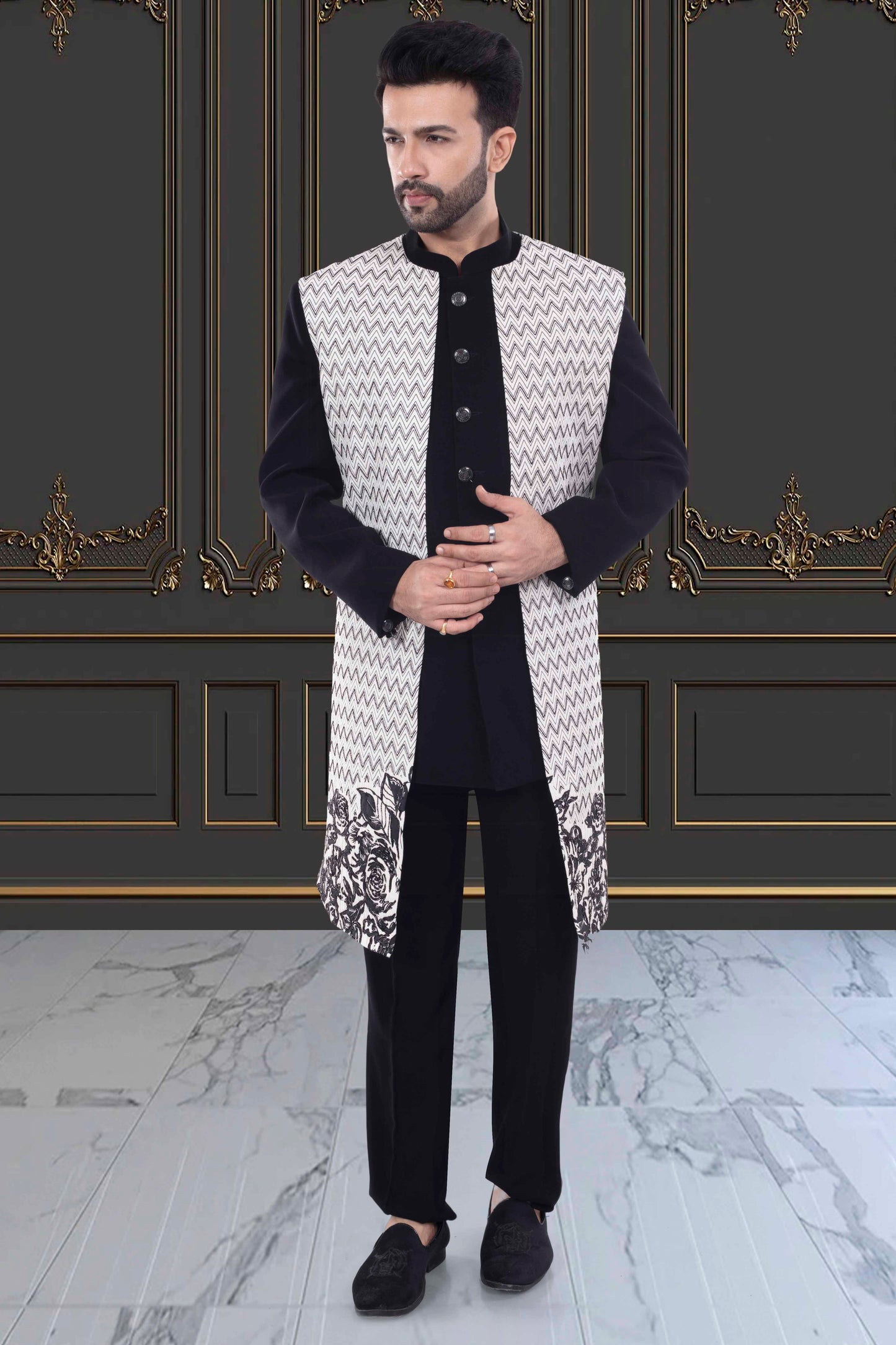 Mens Sherwani- R14-S76