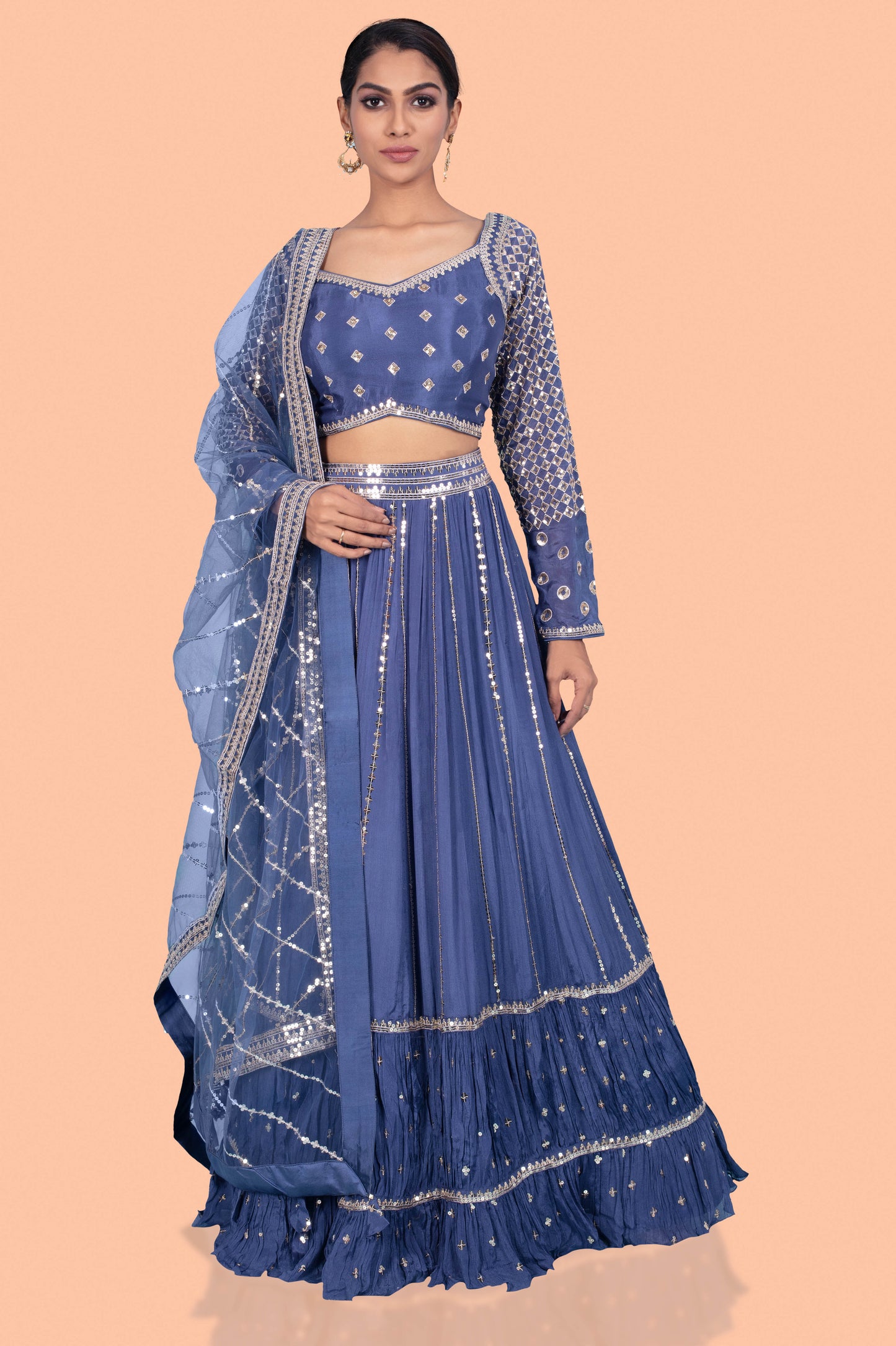 Party Wear Lehenga D-273