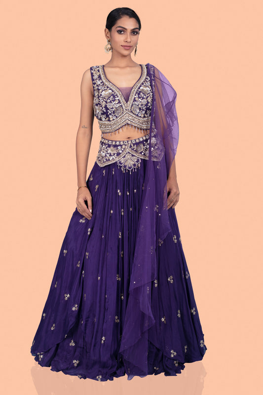 Party Wear Lehenga D-274