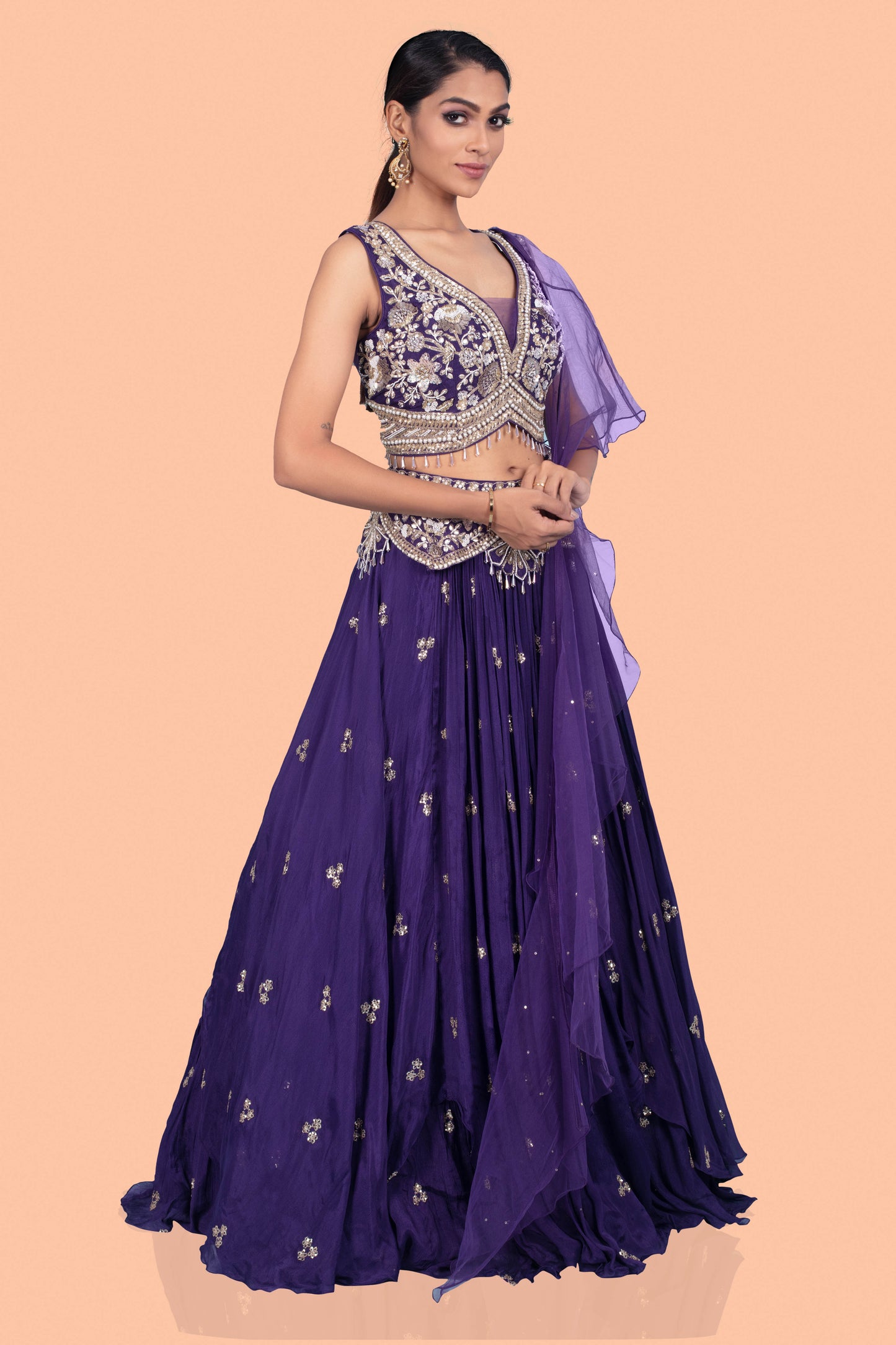 Party Wear Lehenga D-274