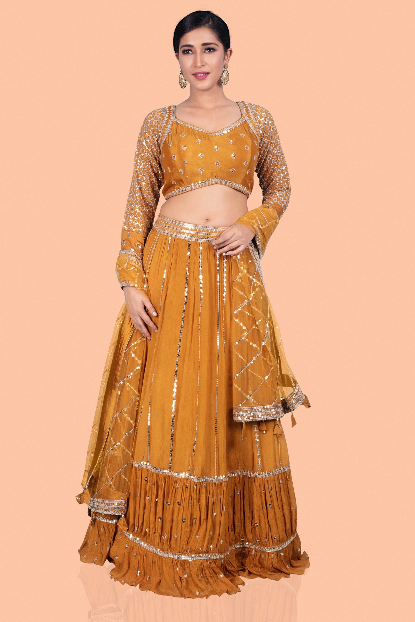 Party Wear Lehenga D-272