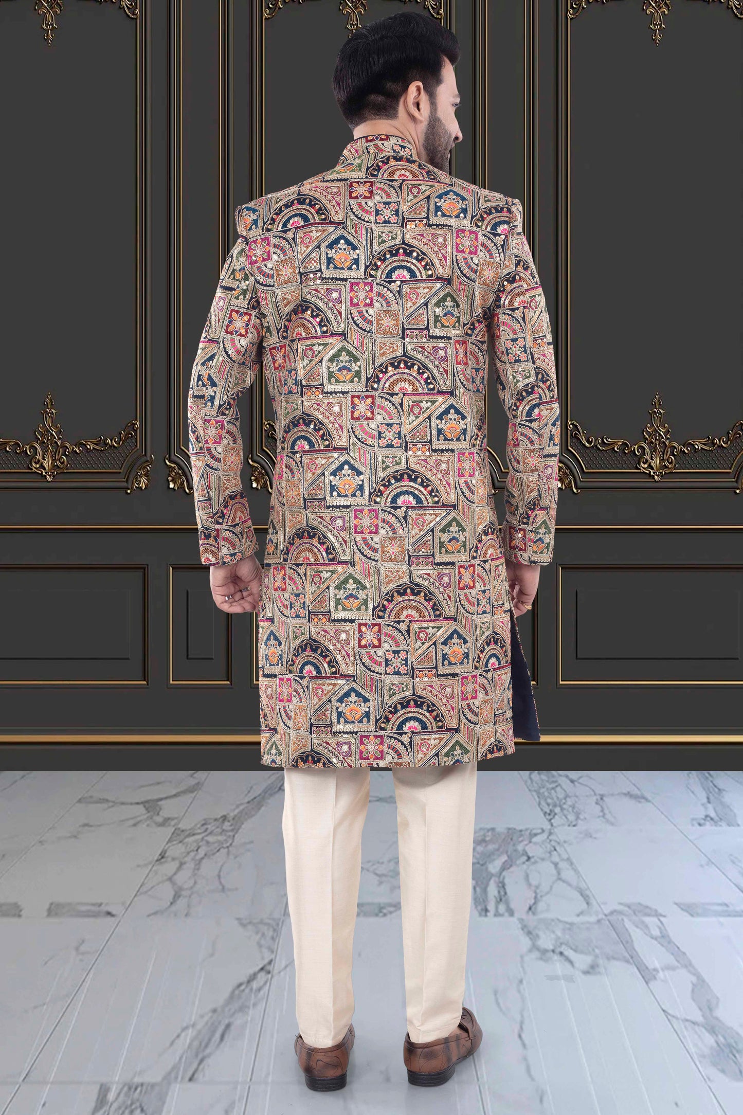 Mens Sherwani- U2-S377