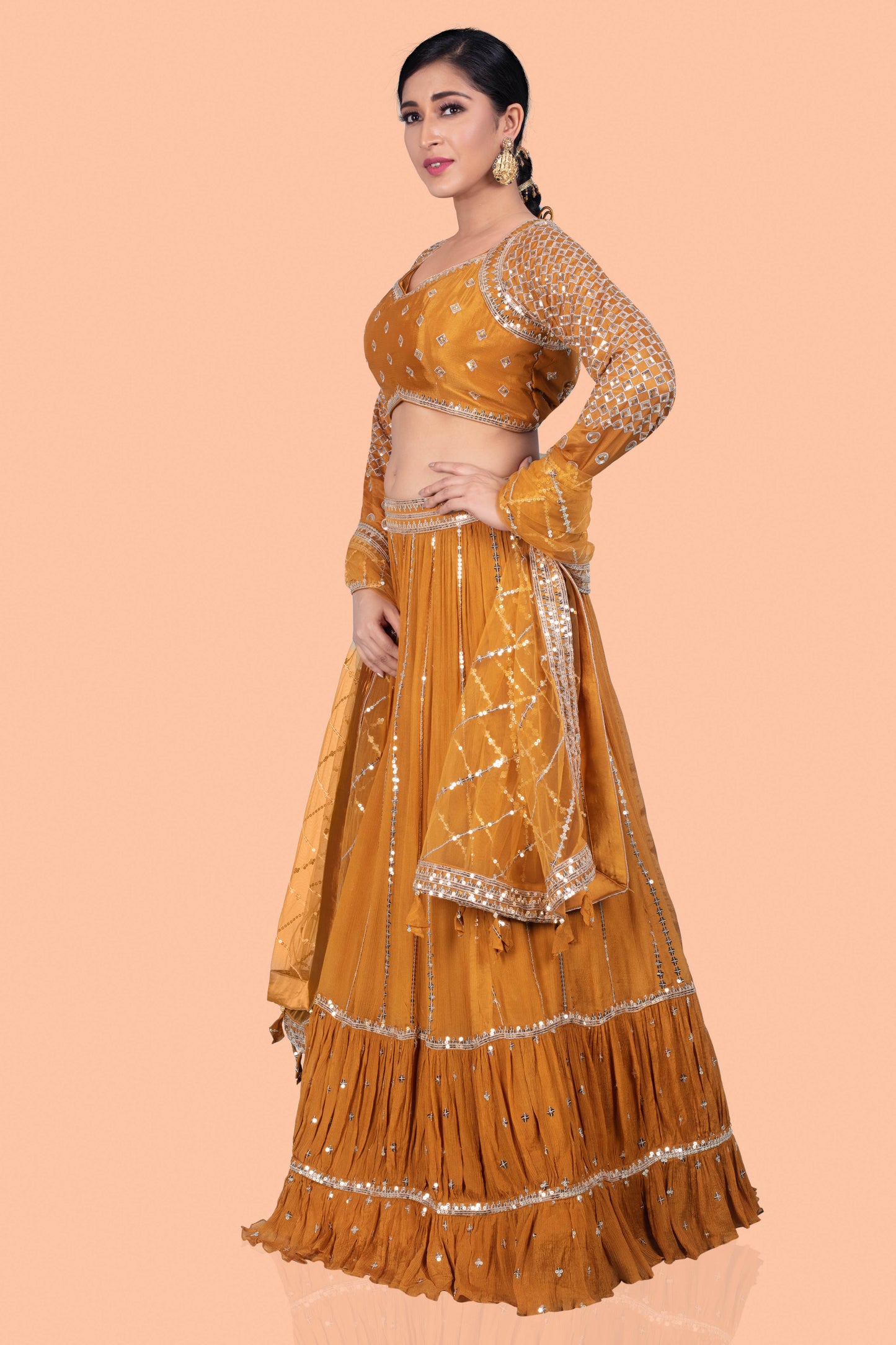 Party Wear Lehenga D-272