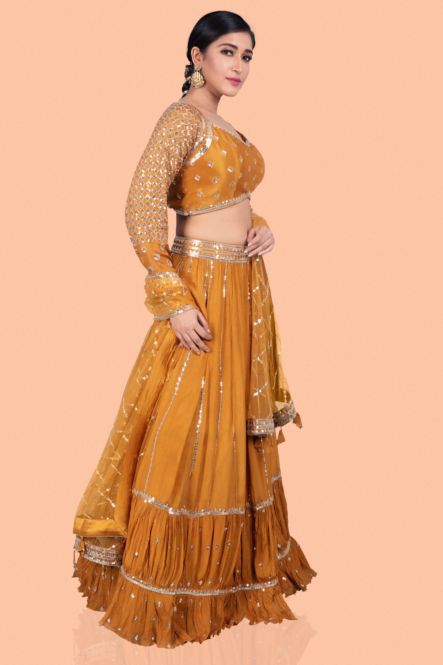 Party Wear Lehenga D-272