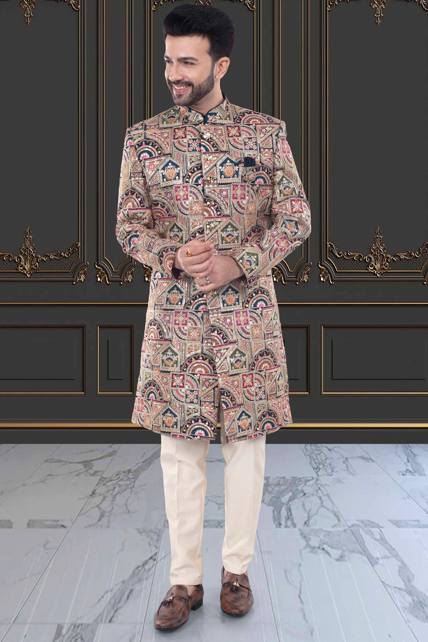 Mens Sherwani- U2-S377