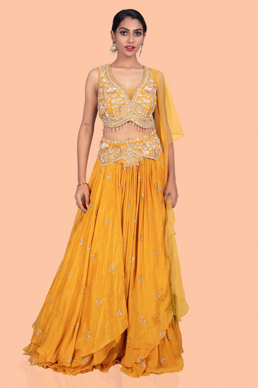 Party Wear Lehenga D-271