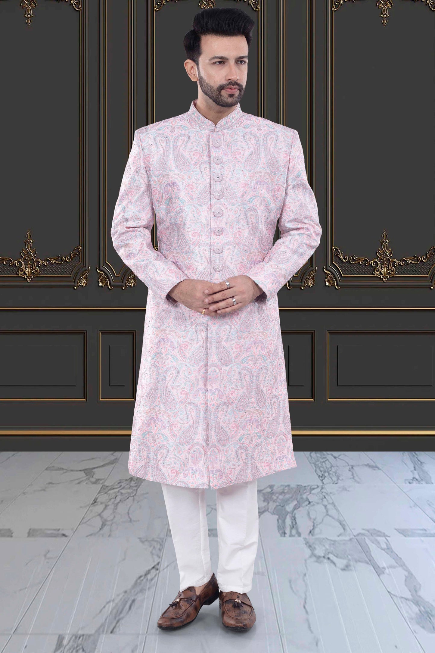 Mens Sherwani- M42-S122