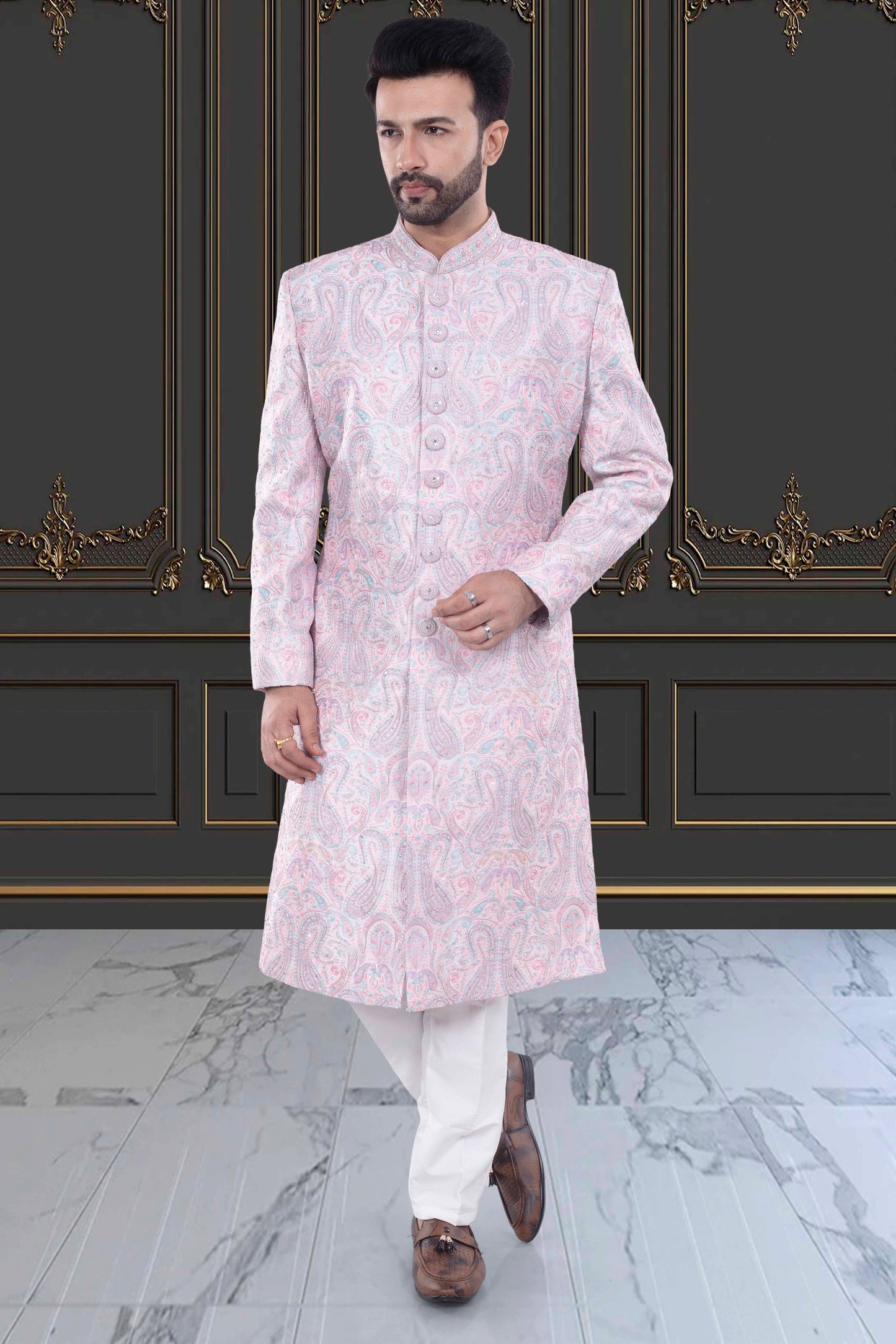 Mens Sherwani- M42-S122