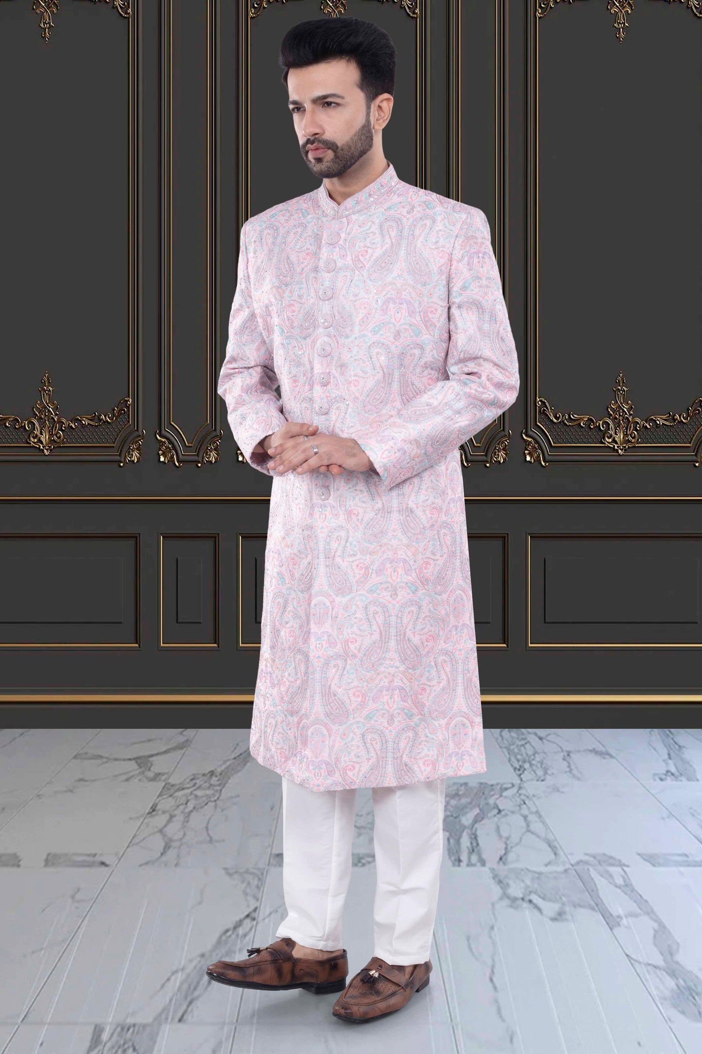 Mens Sherwani- M42-S122