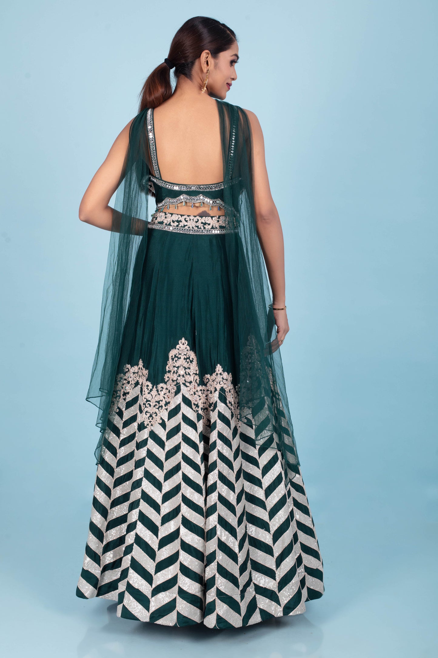 Party Wear Lehenga D-281