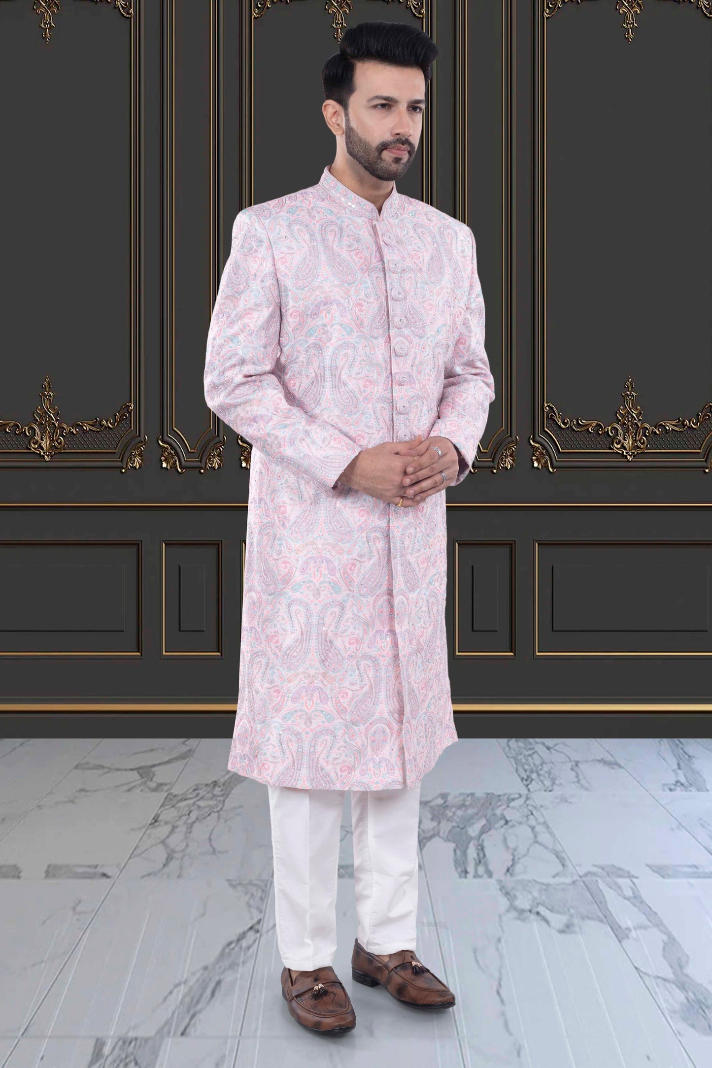 Mens Sherwani- M42-S122