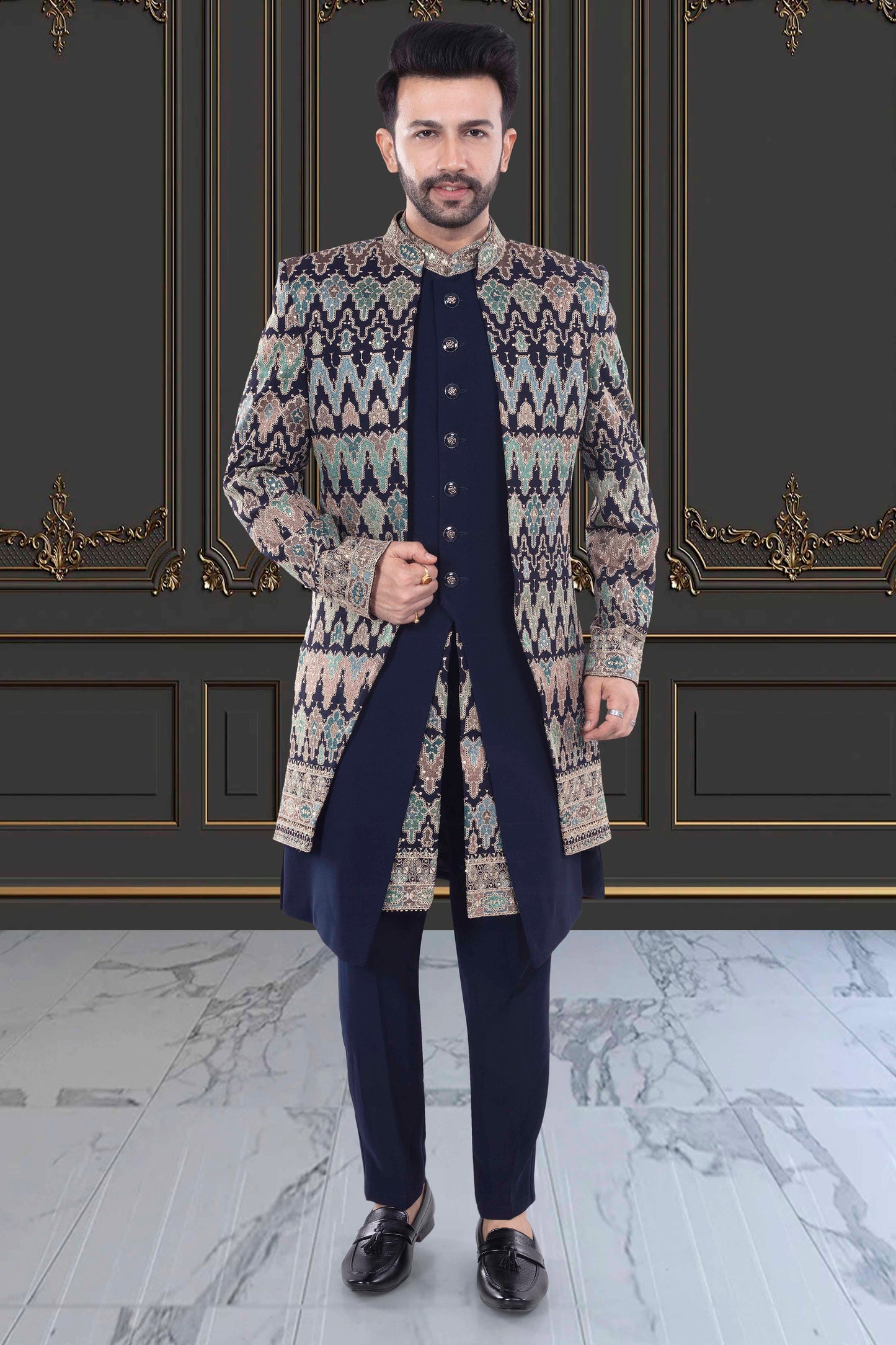 Mens Sherwani- U2-S378