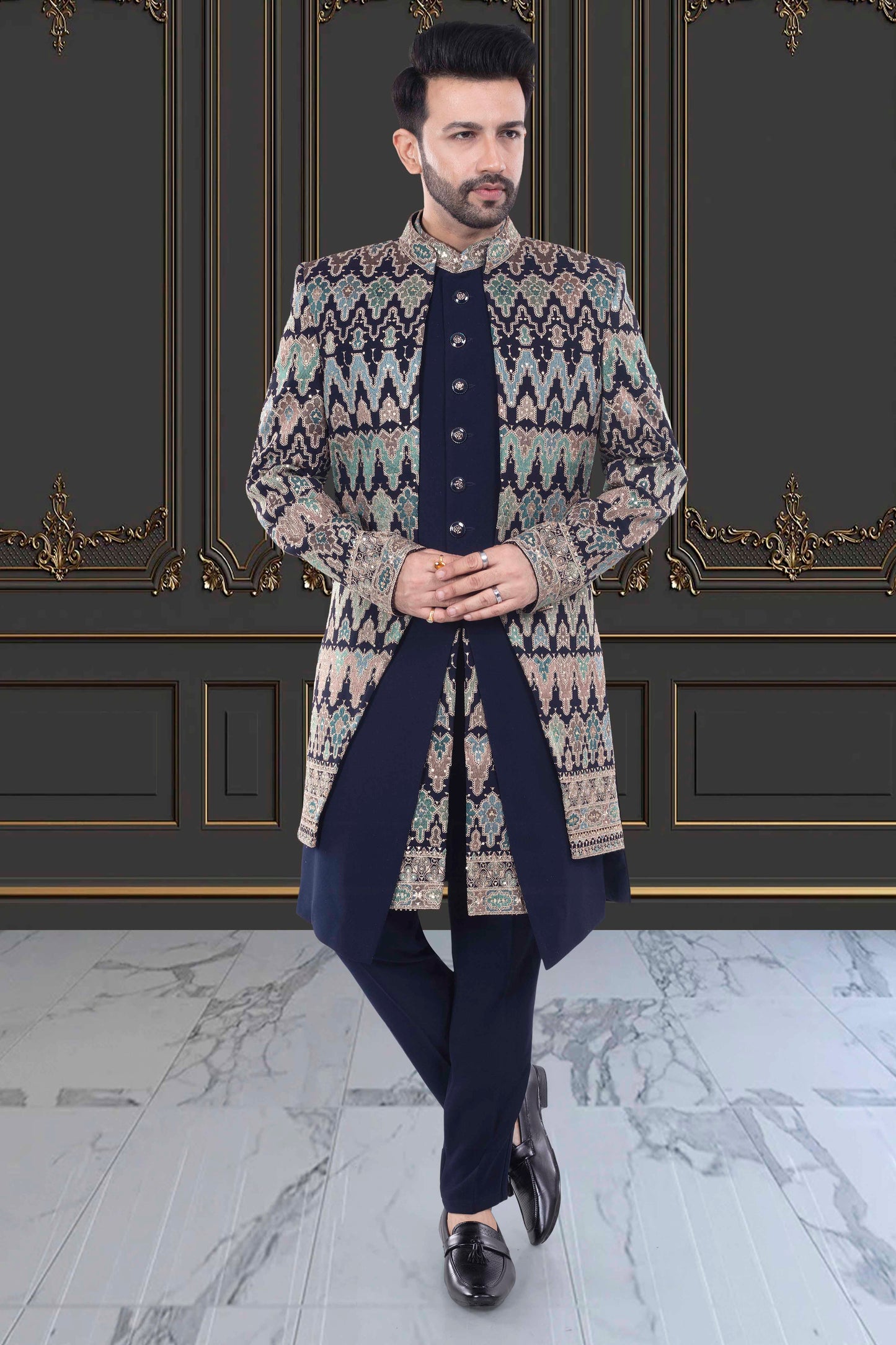 Mens Sherwani- U2-S378