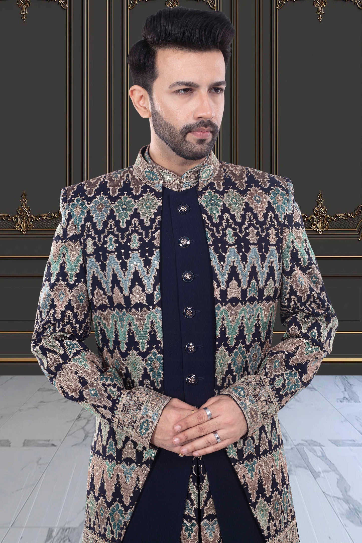 Mens Sherwani- U2-S378