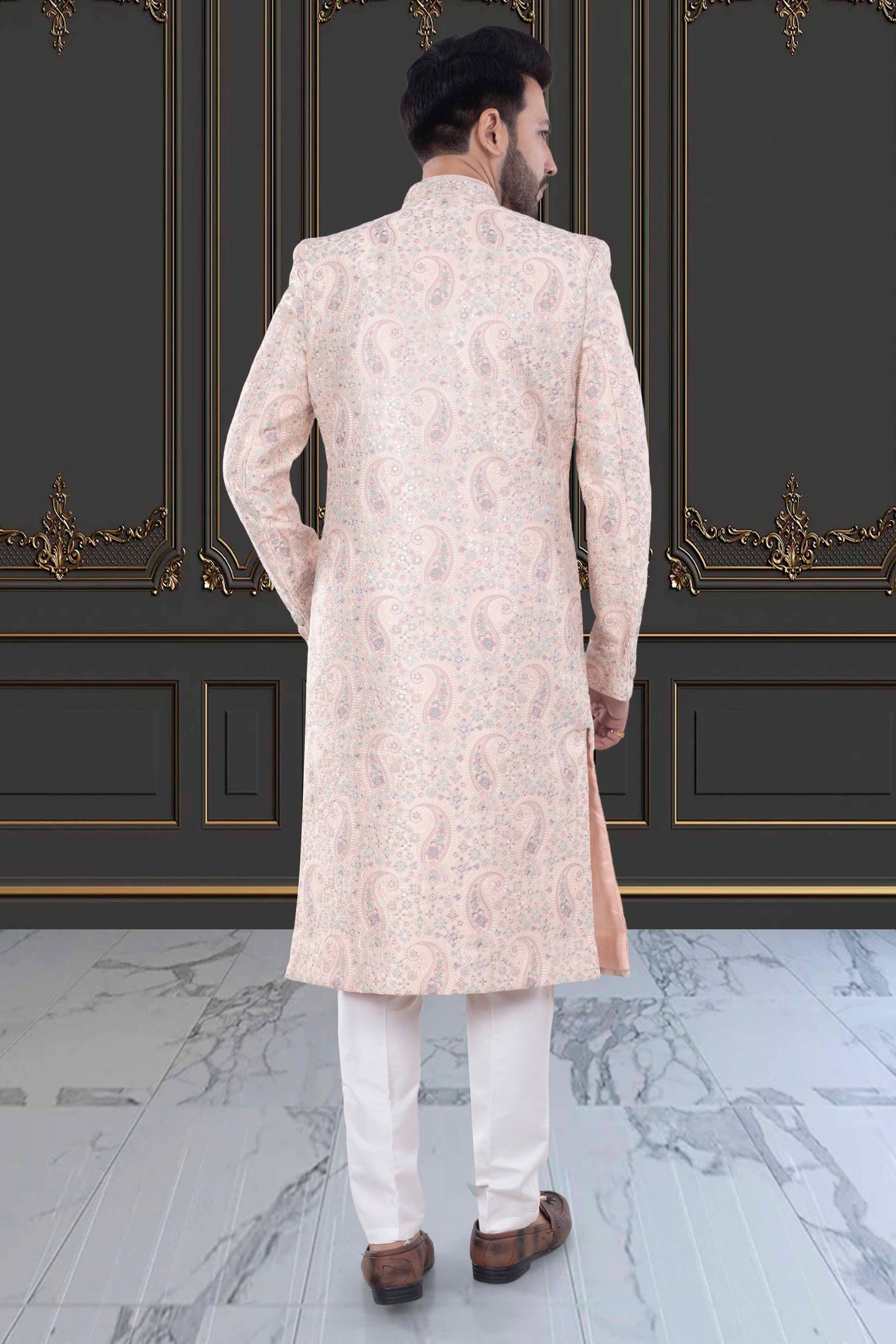 Mens Sherwani- M42-S124