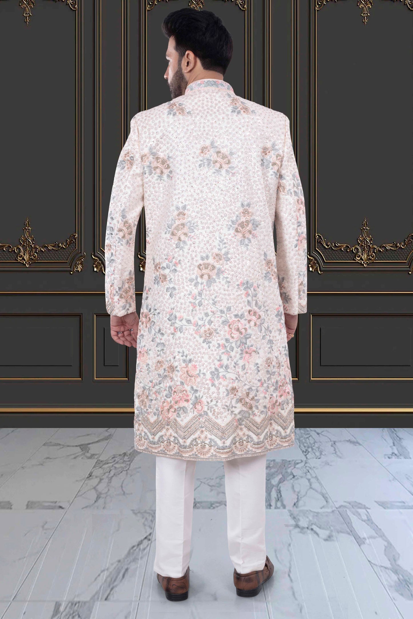 Mens Sherwani- M42-S119