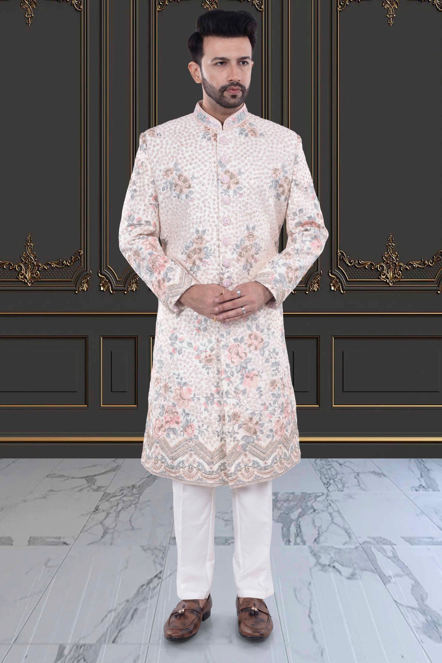 Mens Sherwani- M42-S119