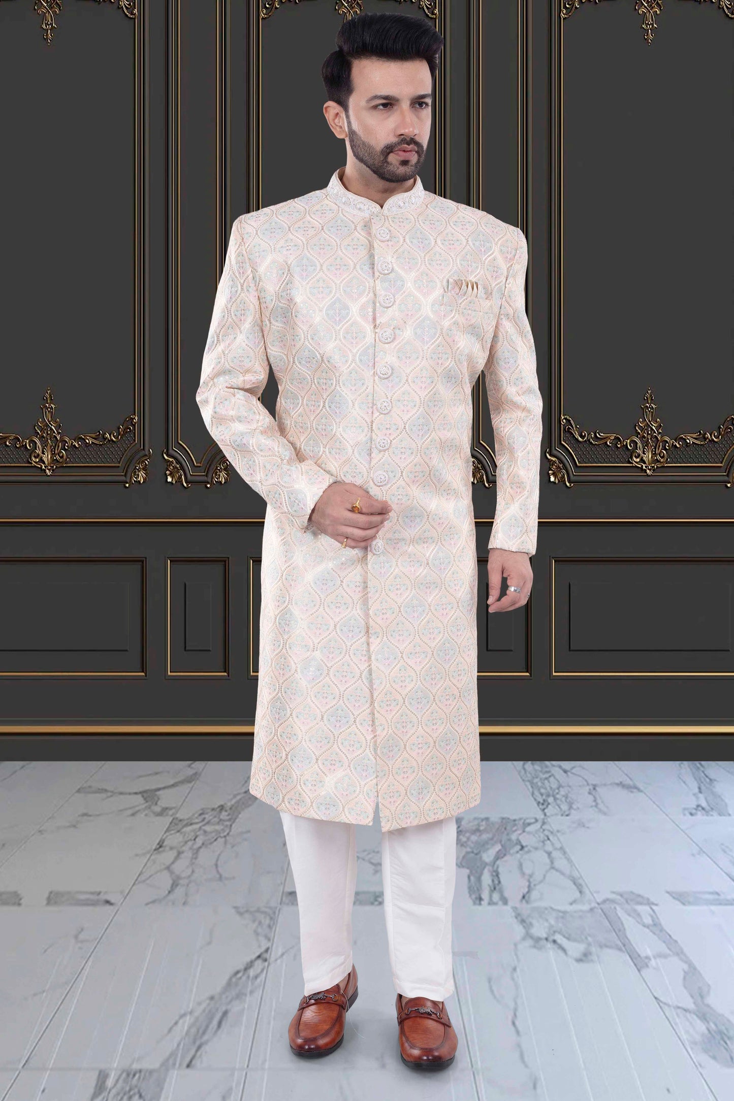 Mens Sherwani- M42-S120