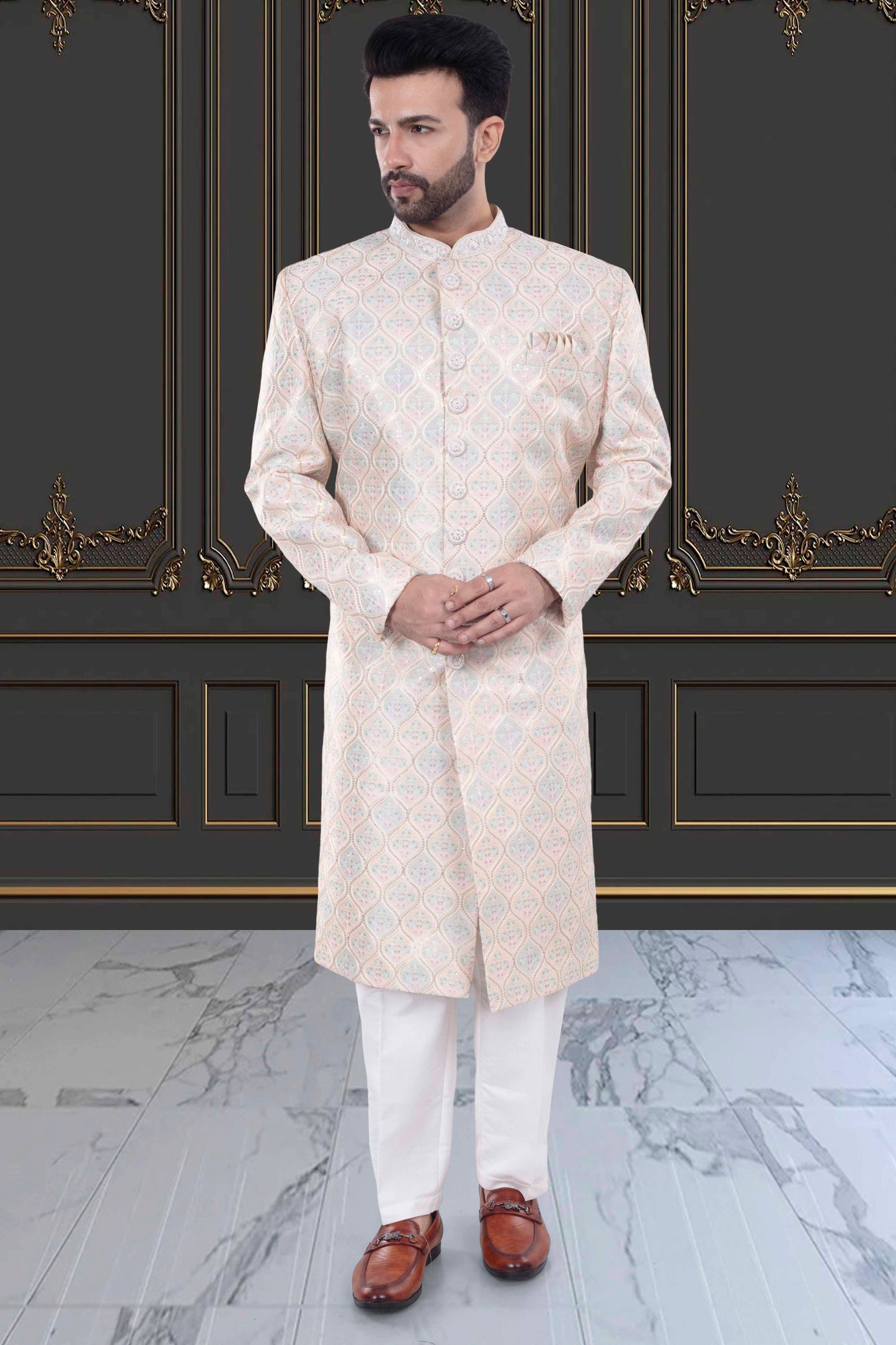 Mens Sherwani- M42-S120