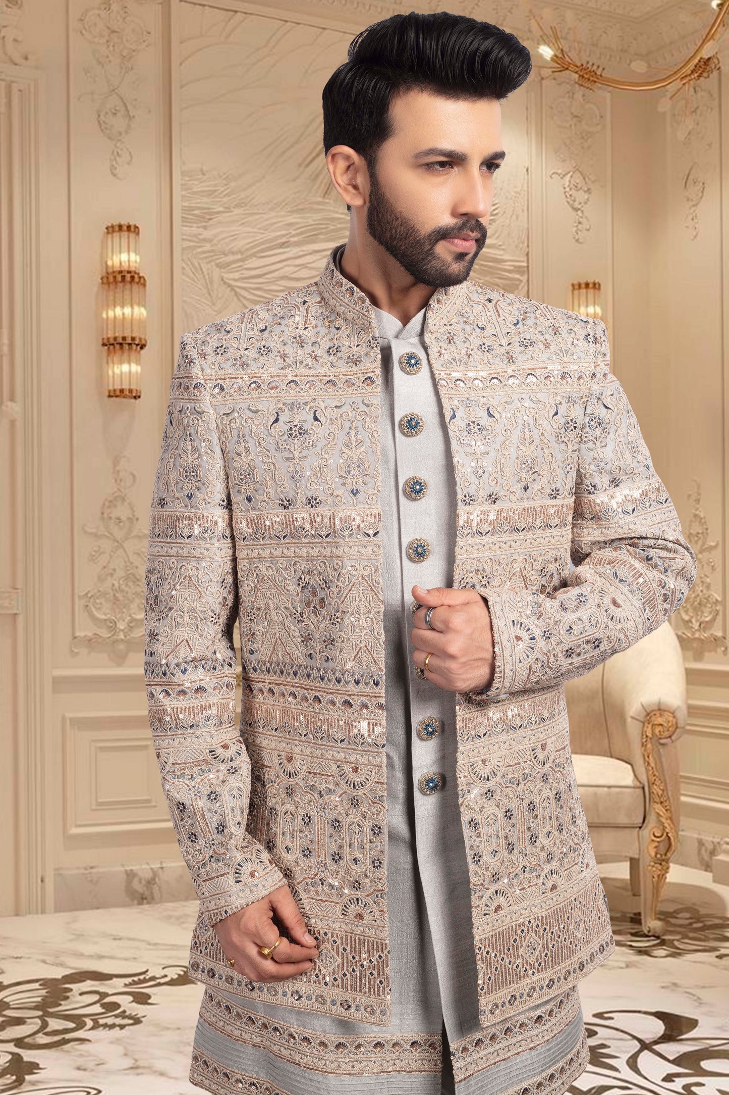 Mens Sherwani- U2-S349