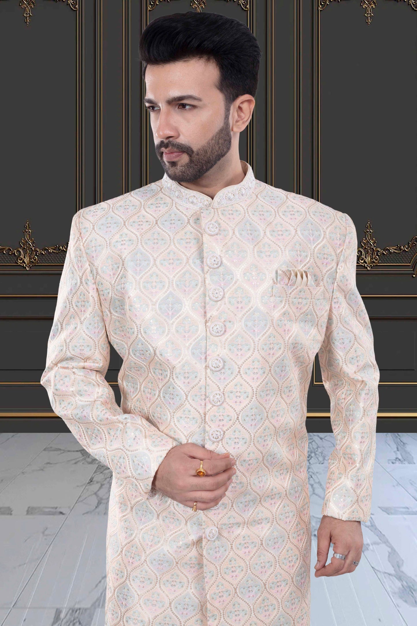 Mens Sherwani- M42-S120