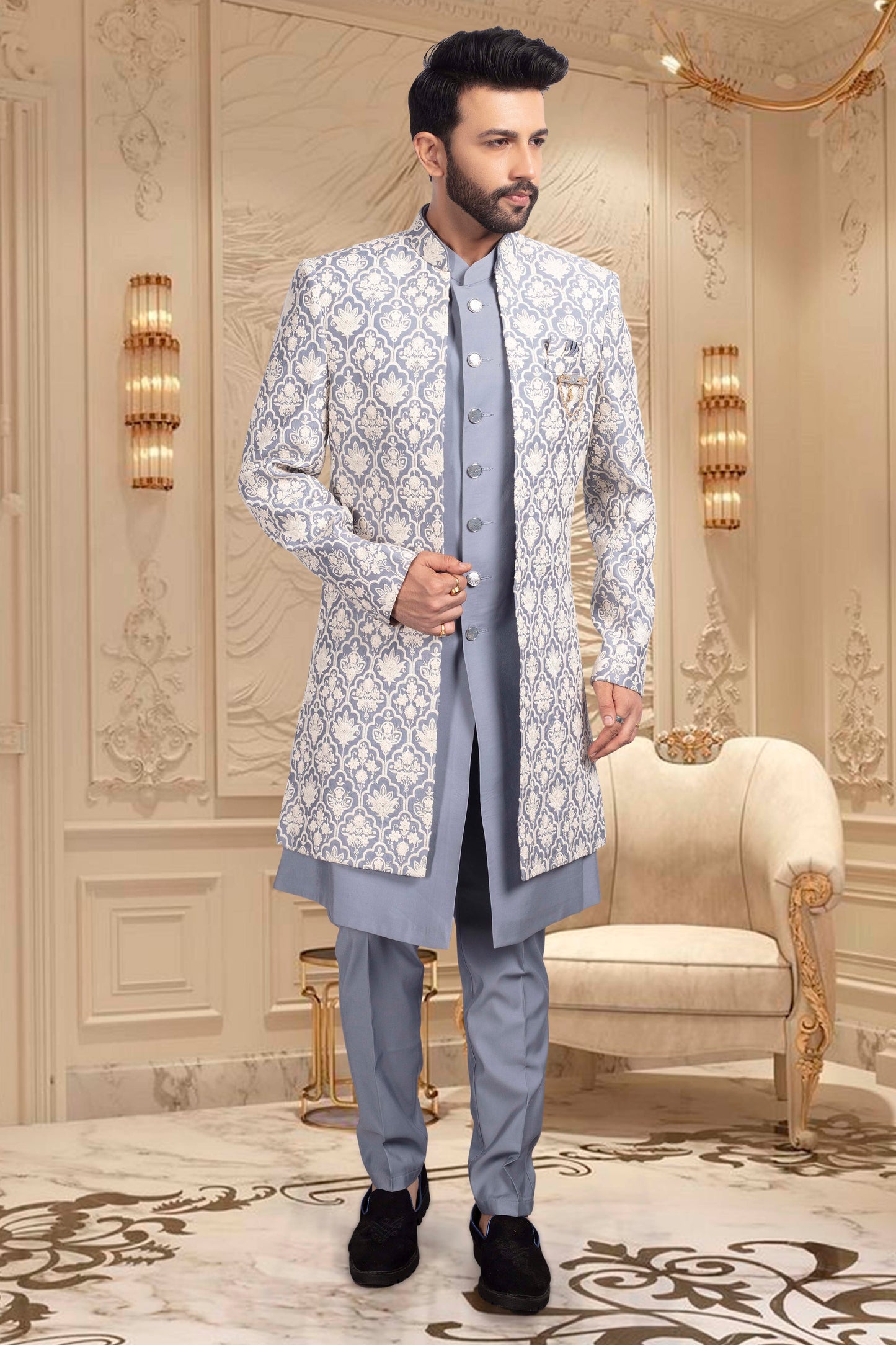 Mens Sherwani-  U2-S344