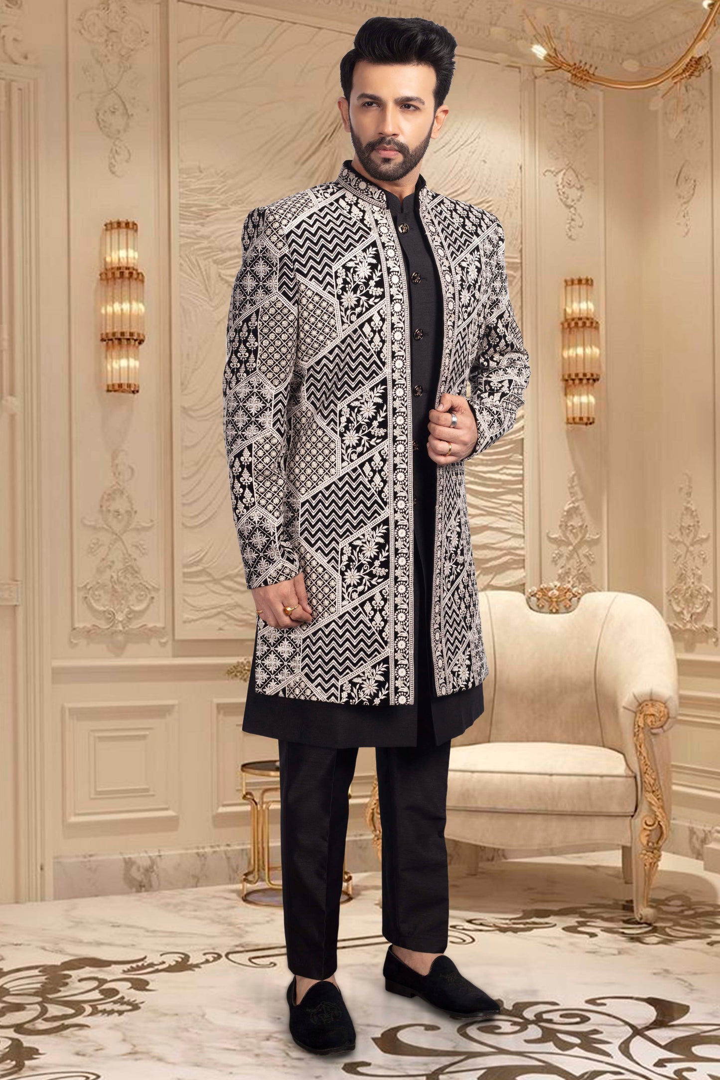 Mens Sherwani- U2-S346