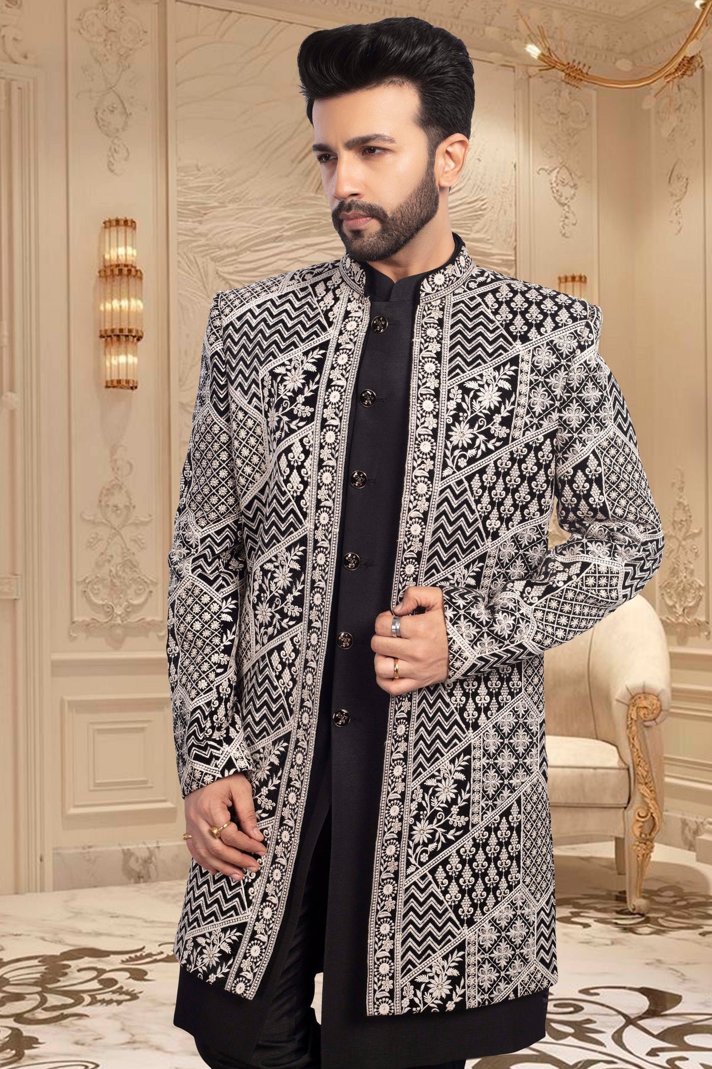 Mens Sherwani- U2-S346