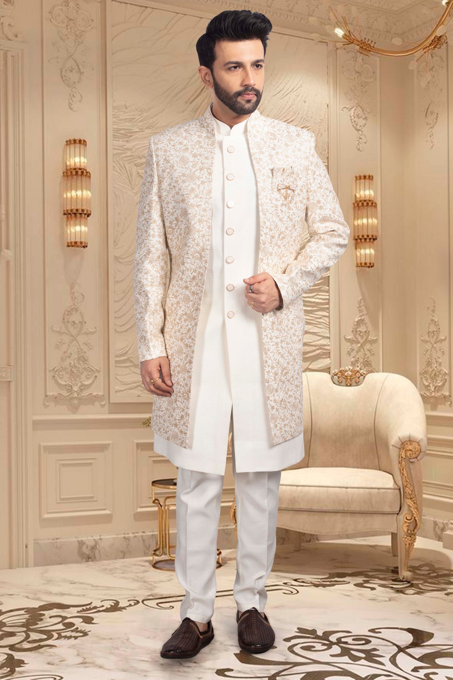 Mens Sherwani-  U2-S345