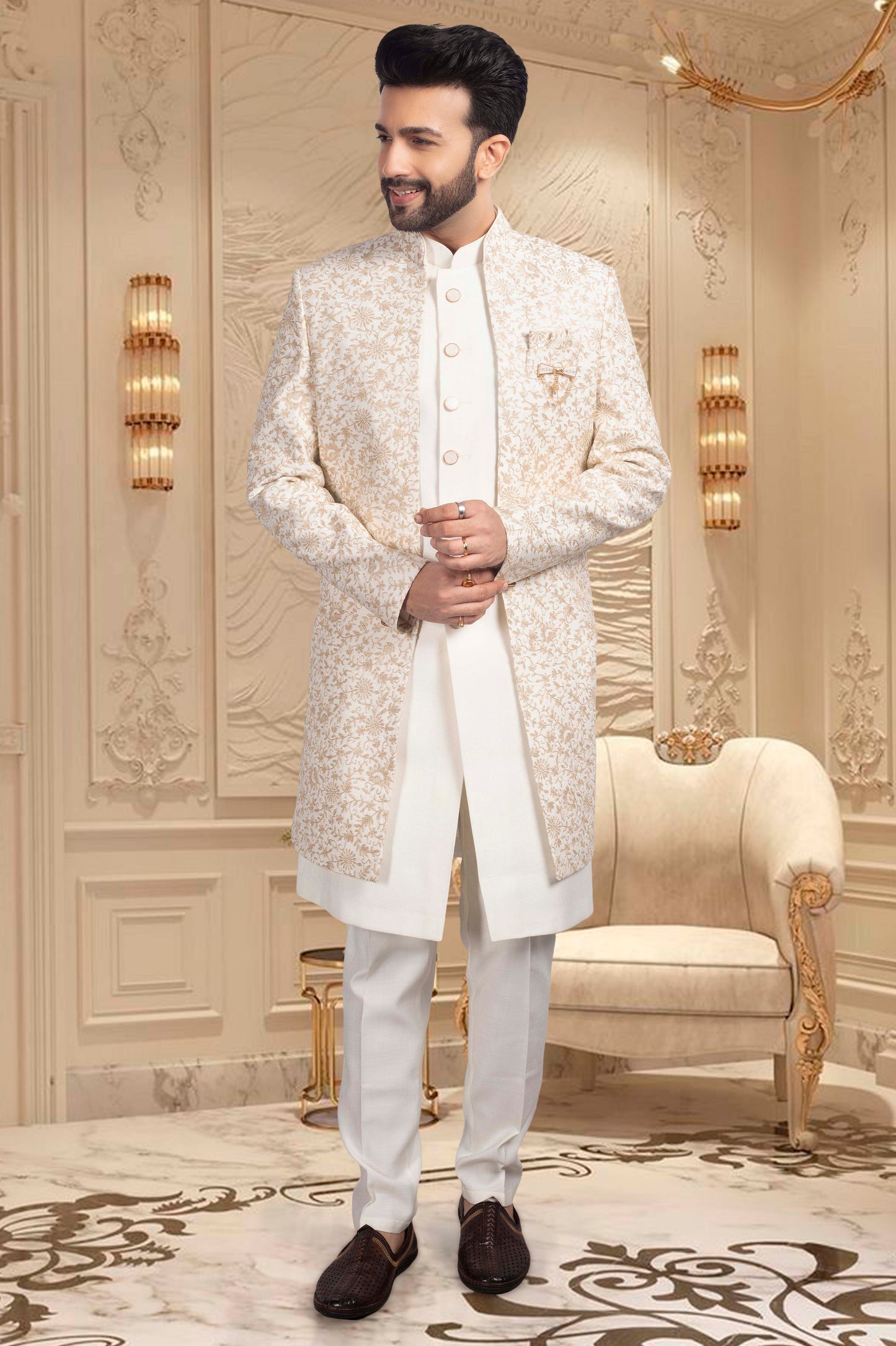 Mens Sherwani-  U2-S345