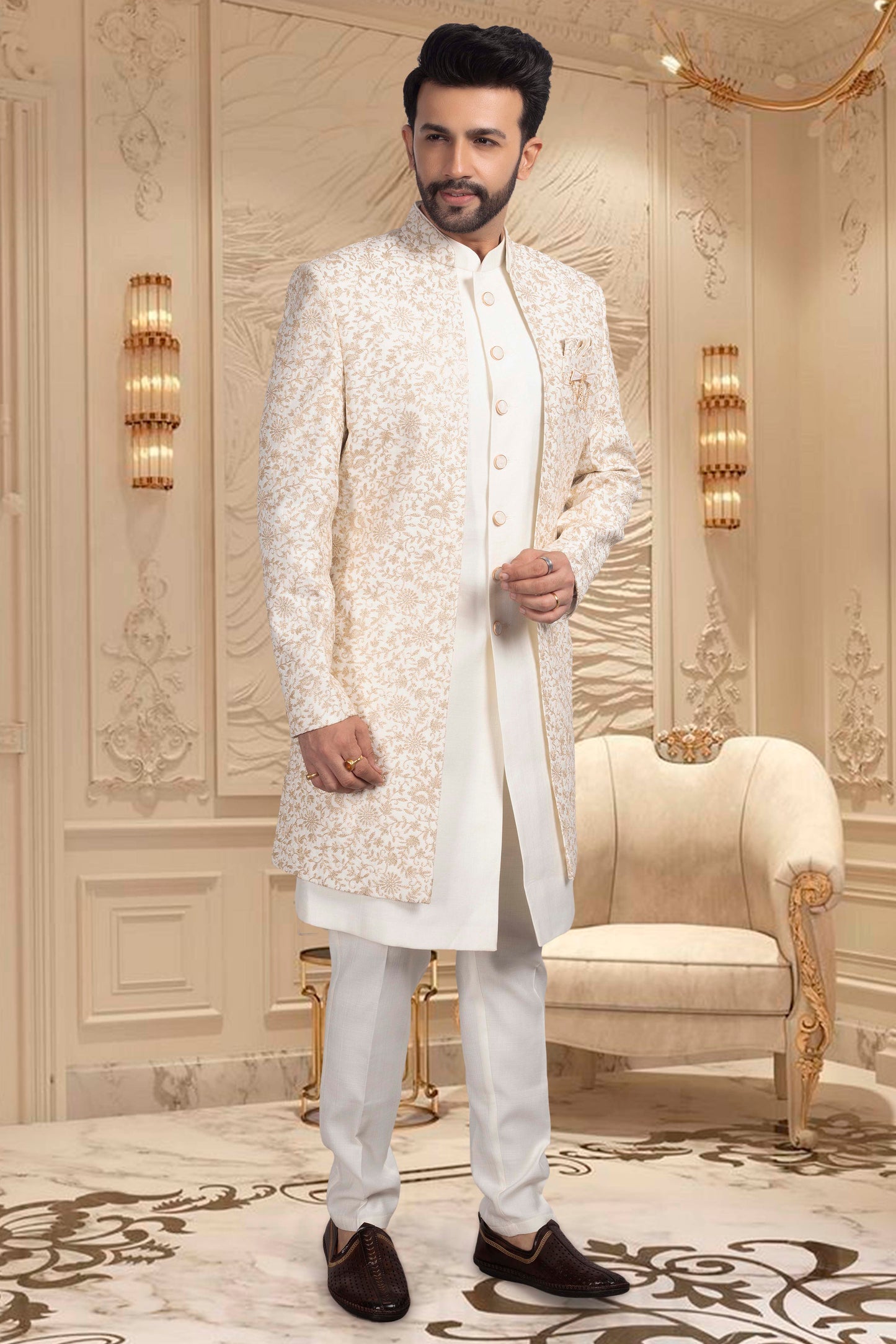 Mens Sherwani-  U2-S345