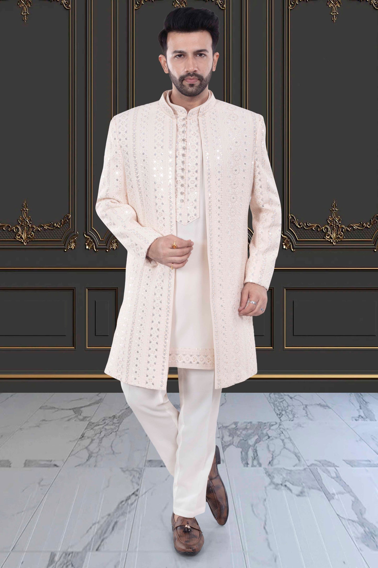 Mens Sherwani- M42-S133