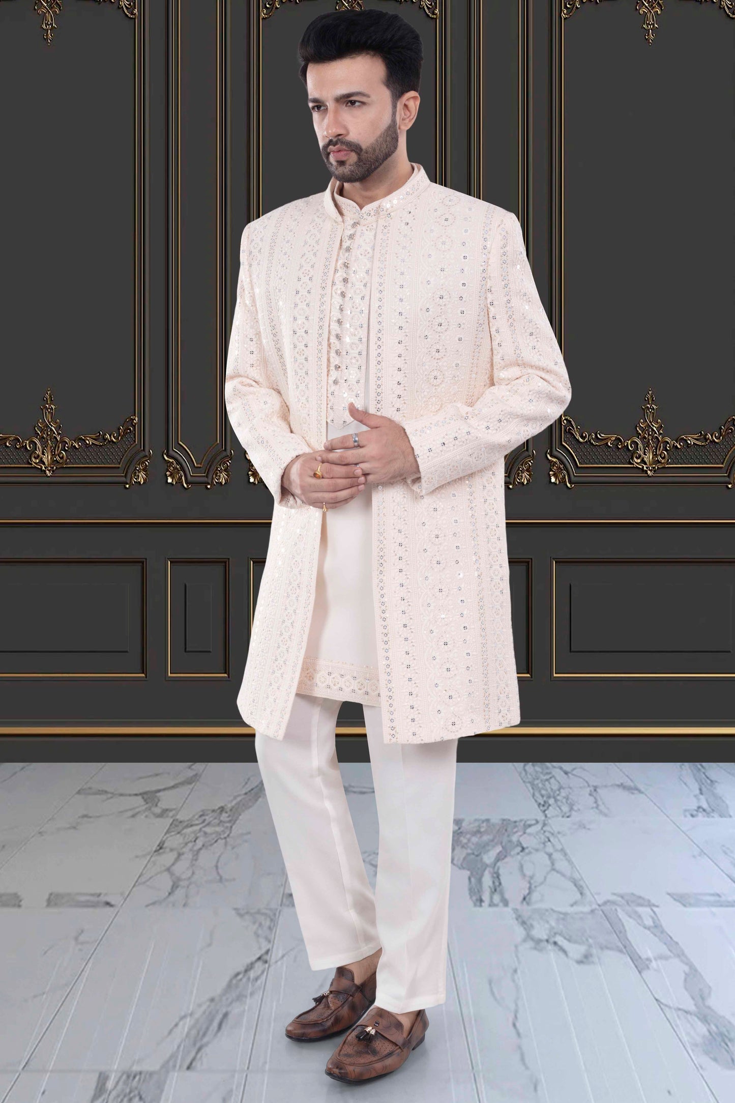 Mens Sherwani- M42-S133