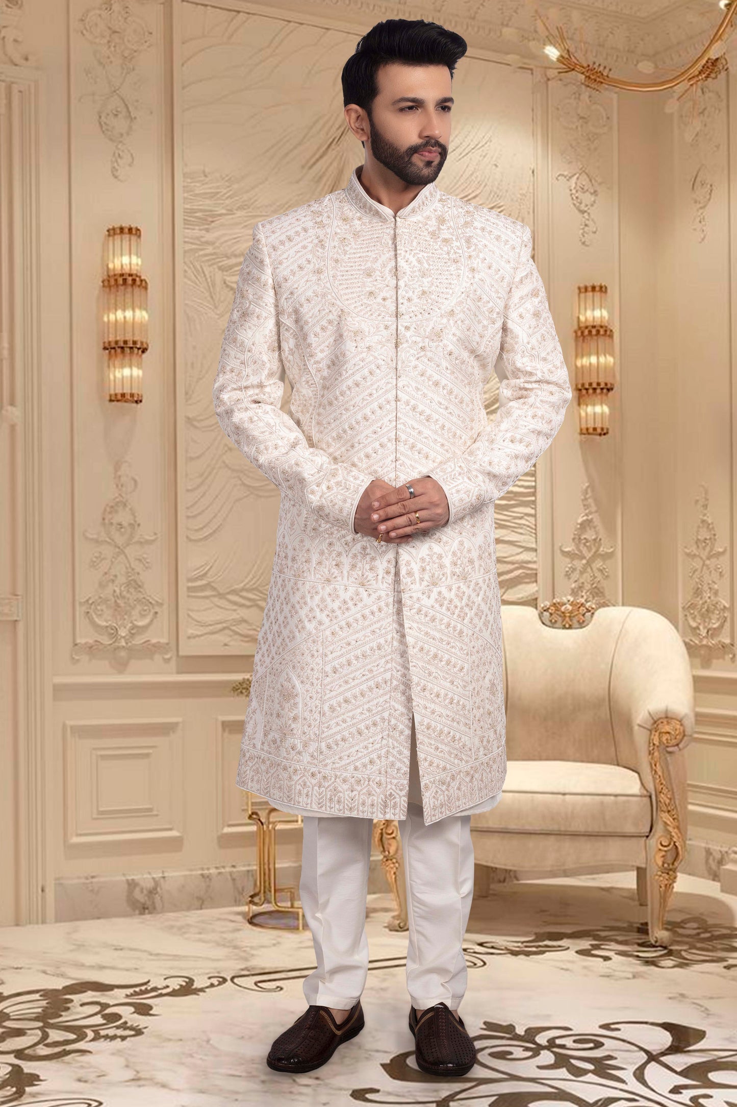 Mens Sherwani-  U2-S352