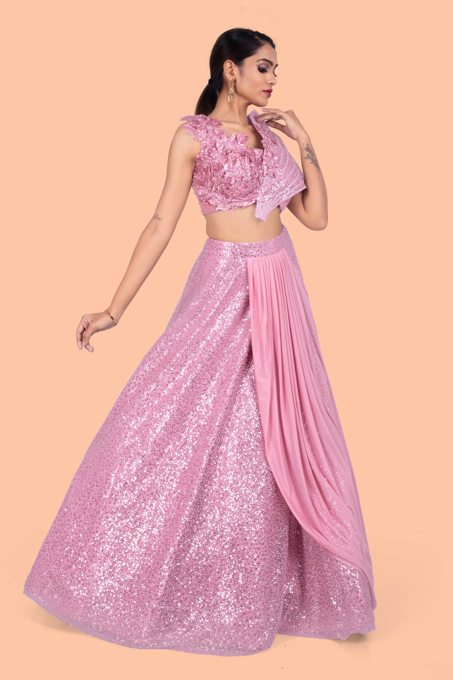 Party Wear Lehenga D-270