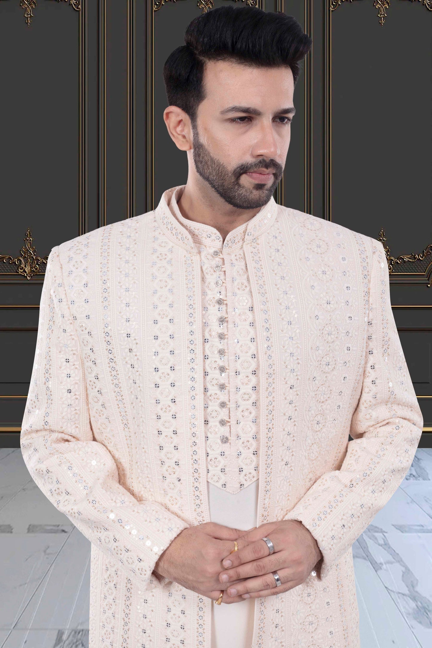 Mens Sherwani- M42-S133