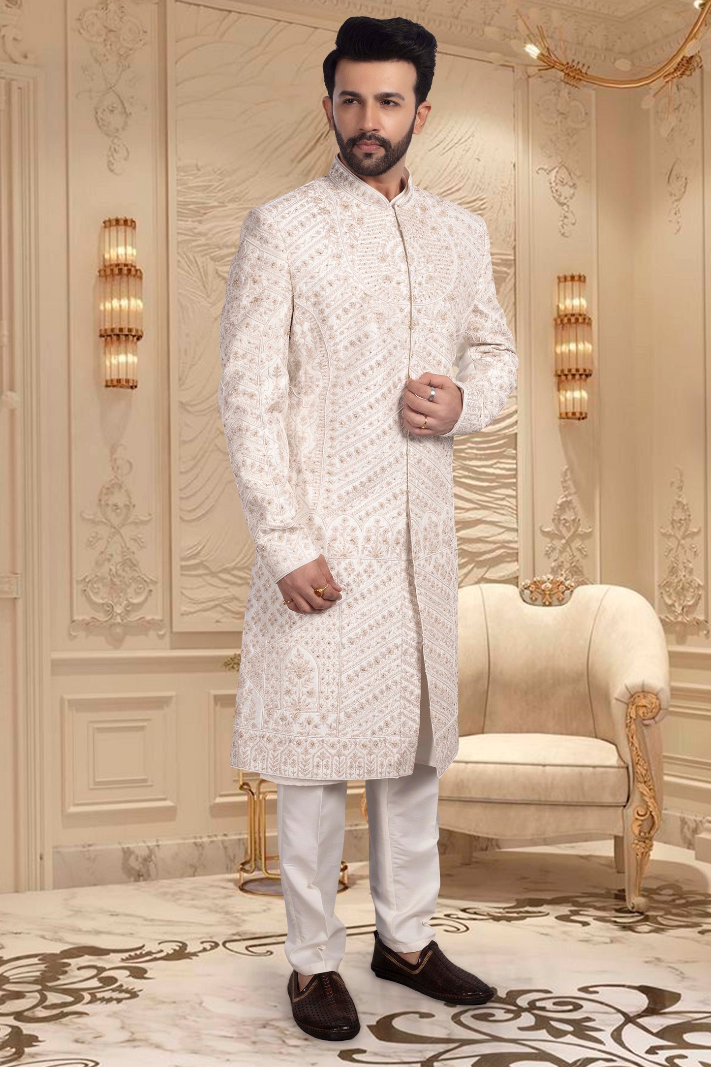 Mens Sherwani-  U2-S352