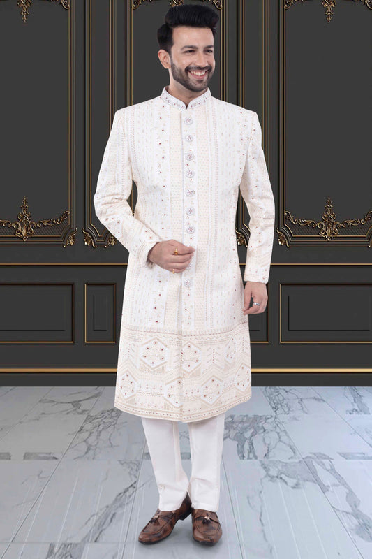 Mens Sherwani- M42-S128